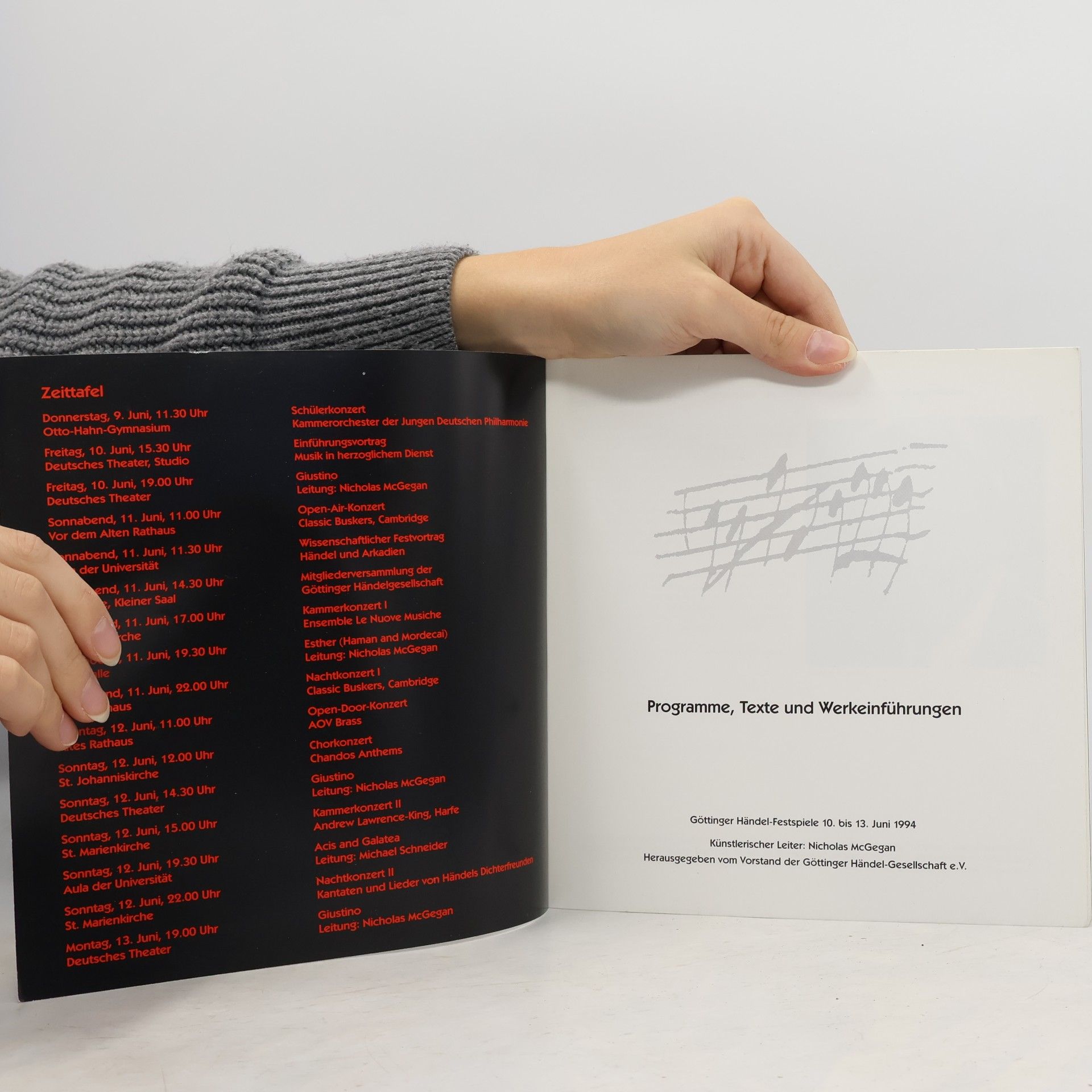 Various authors Göttinger Händel-Festspiele 1994