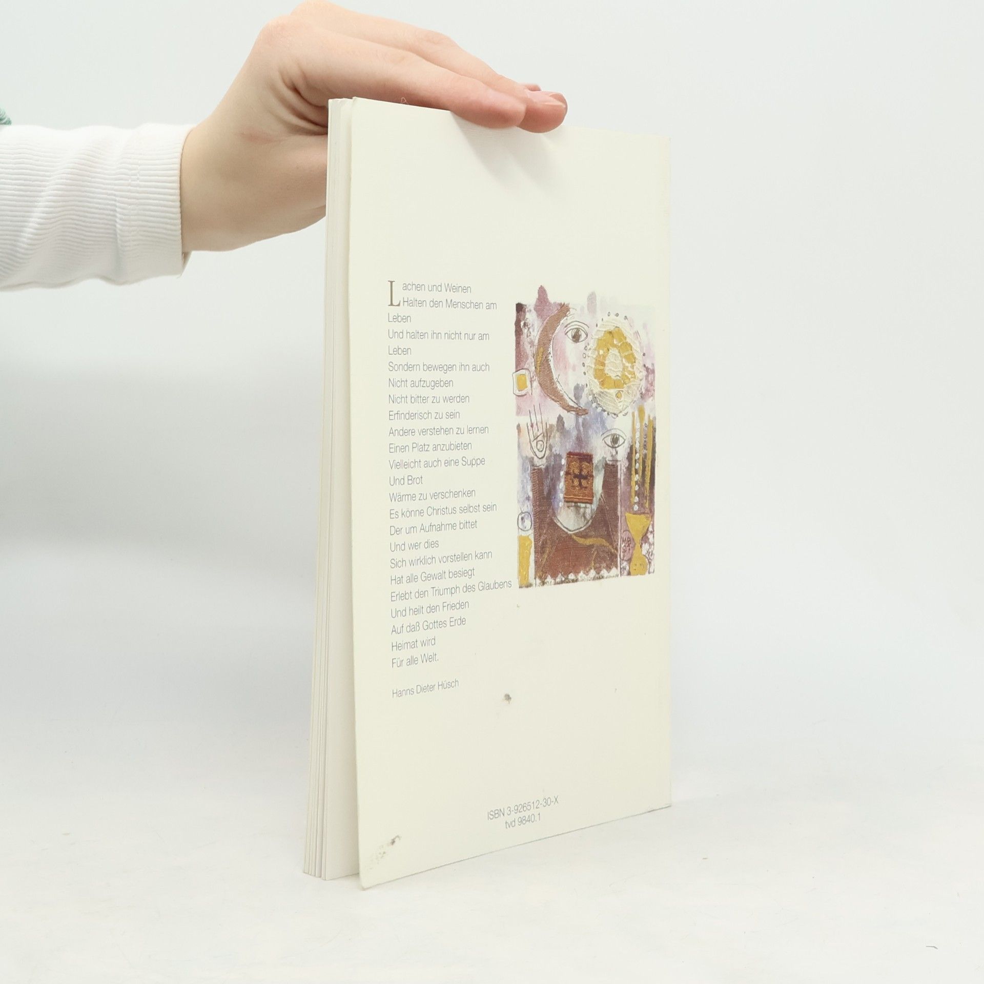 Hanns Hüsch Das kleine Buch zum Segen