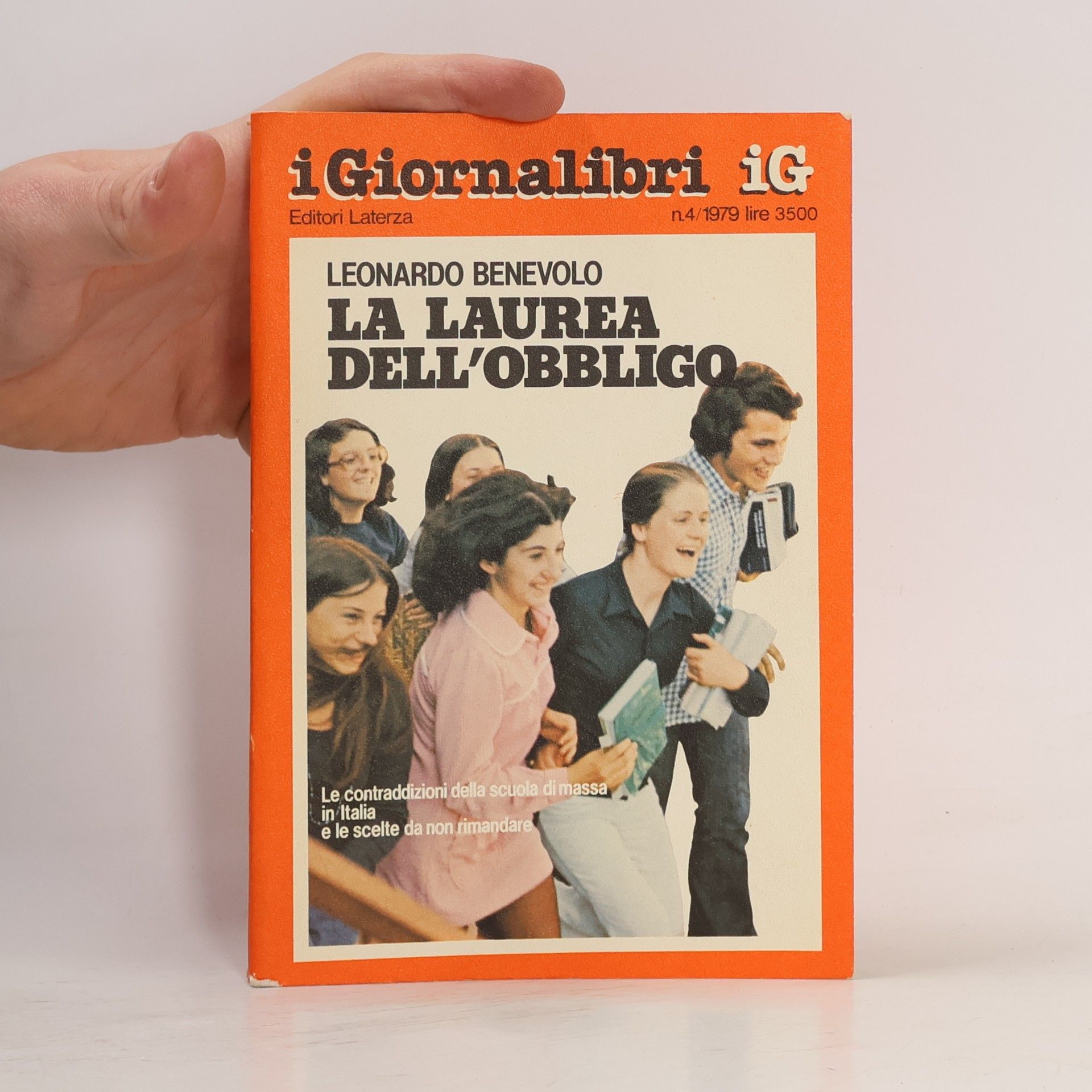 Leonardo Benevolo LA LAUREA DELL'OBBLIGO 4
