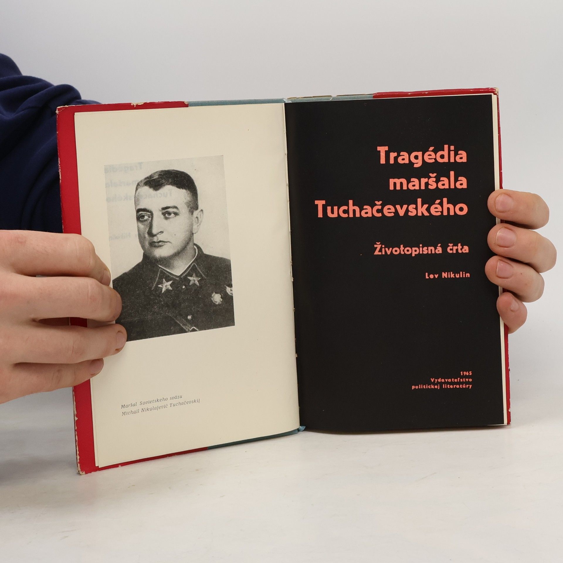 Lev Nikulin Tragédia maršala Tuchačevského