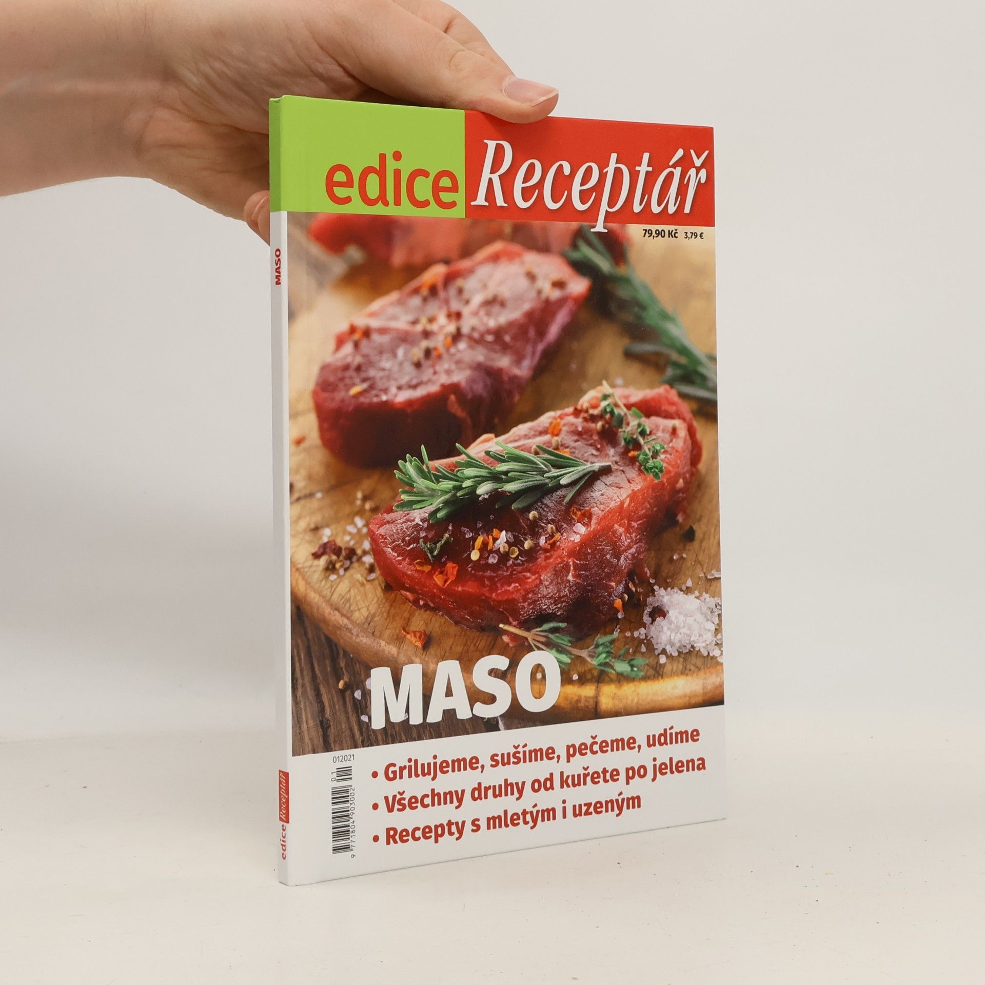 Autores varios Edice Receptář. Maso. 1/2021