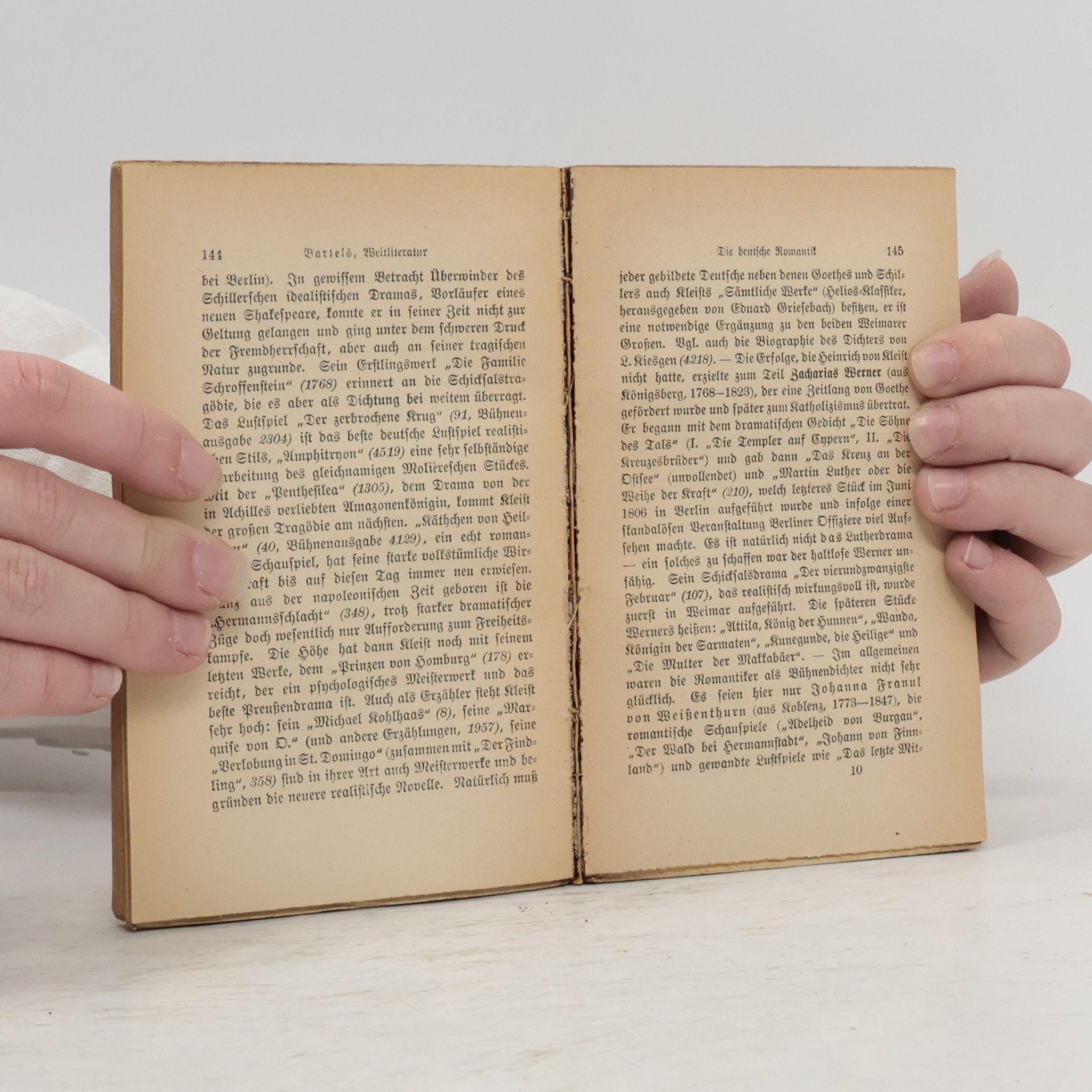 Adolf Bartels Weltliteratur 1