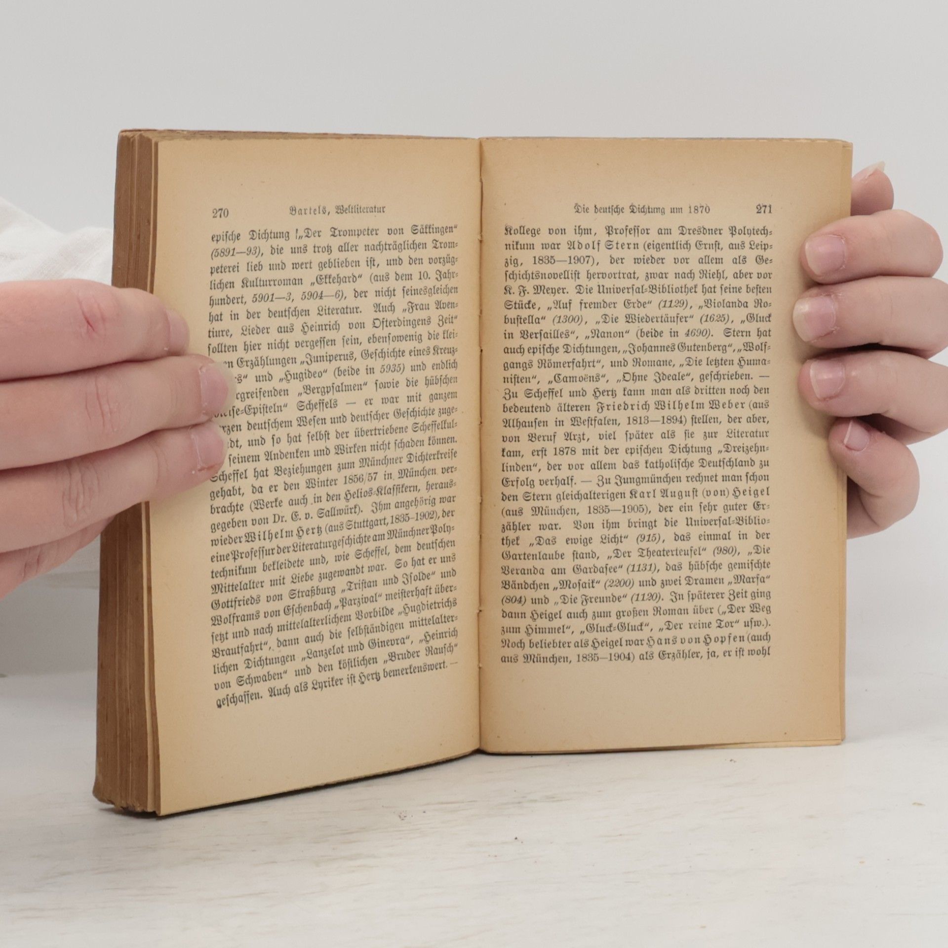 Adolf Bartels Weltliteratur 1