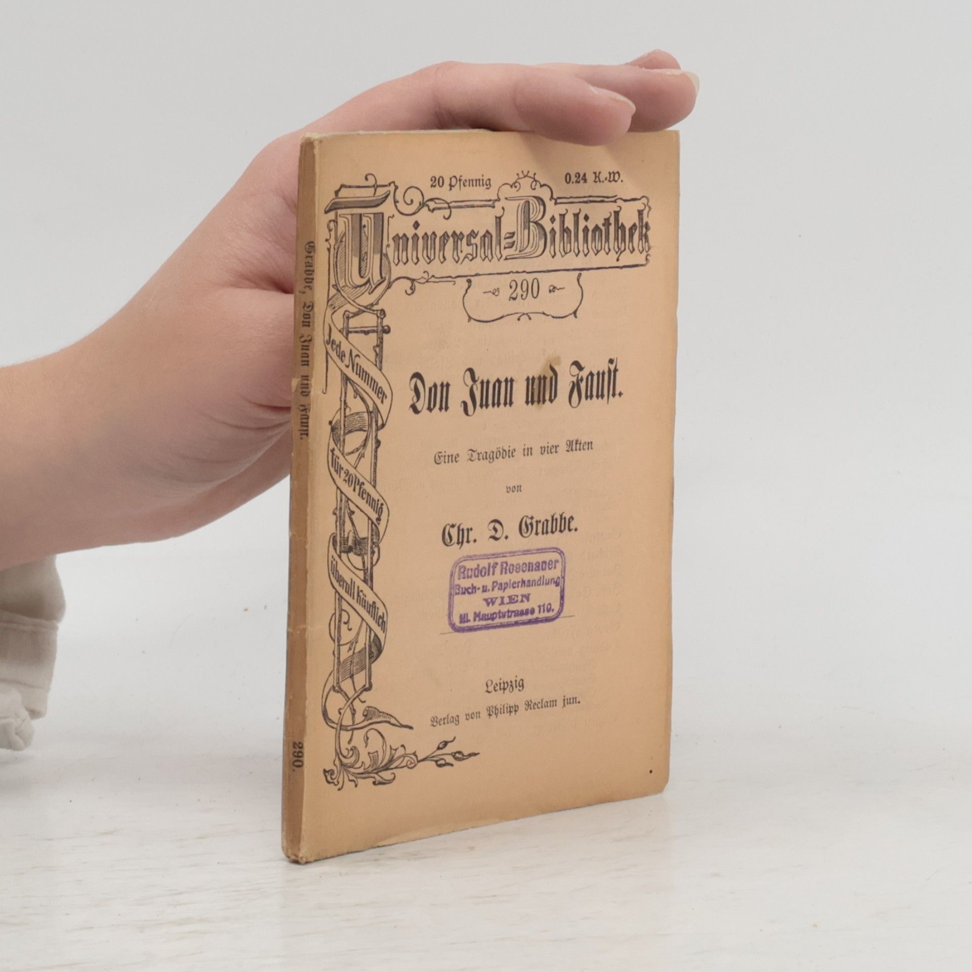 Chr. D. Grabbe Don Juan und Faust