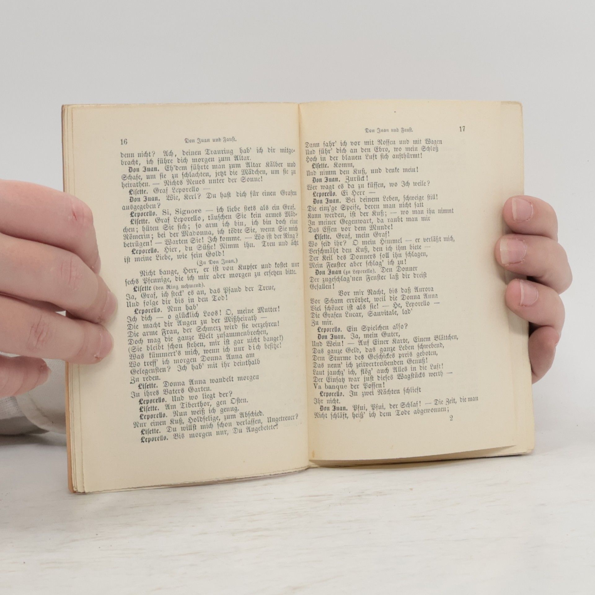 Chr. D. Grabbe Don Juan und Faust