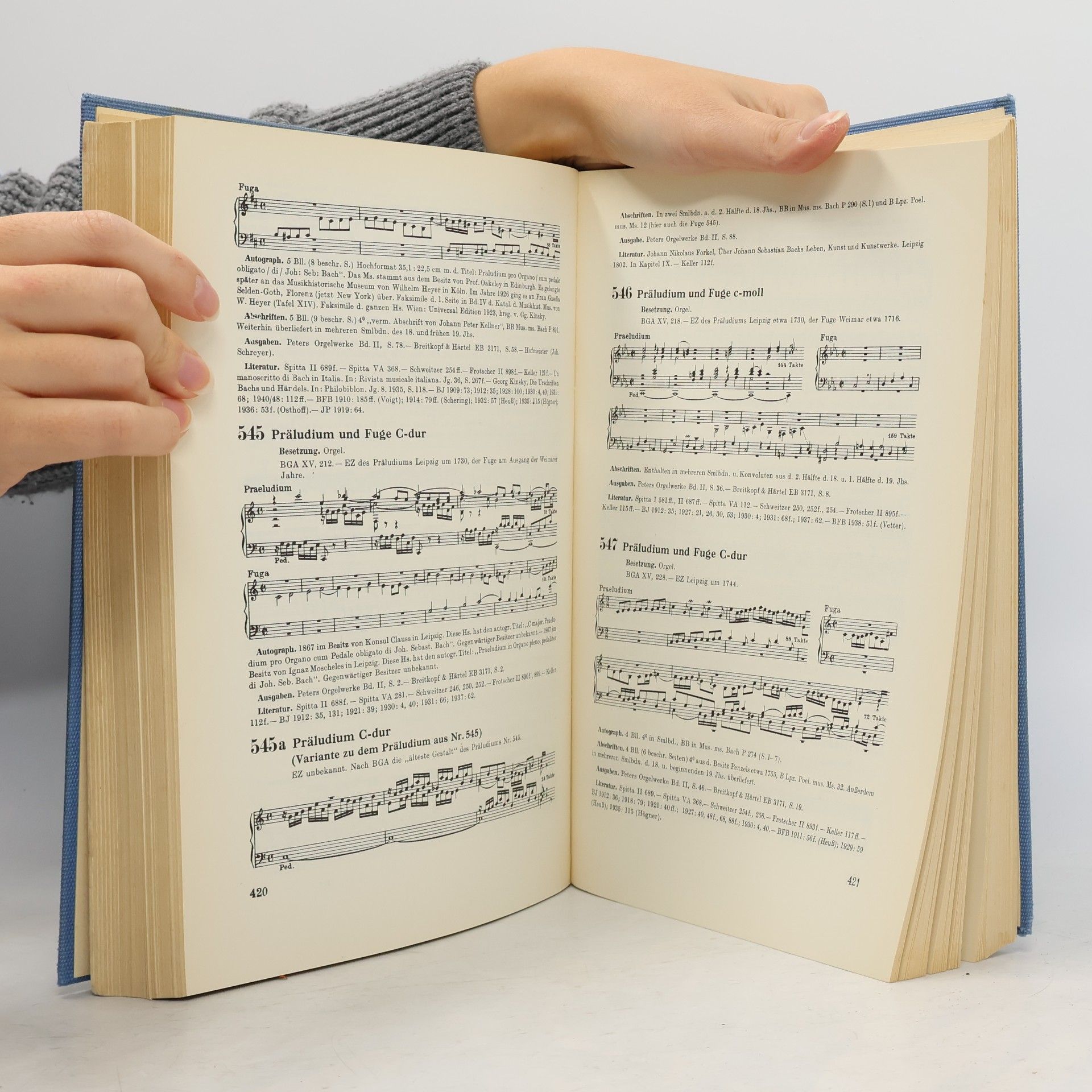 Wolfgang Schmieder Thematisch-systematisches Verzeichnis der musikalischen Werke von Johann Sebastian Bach