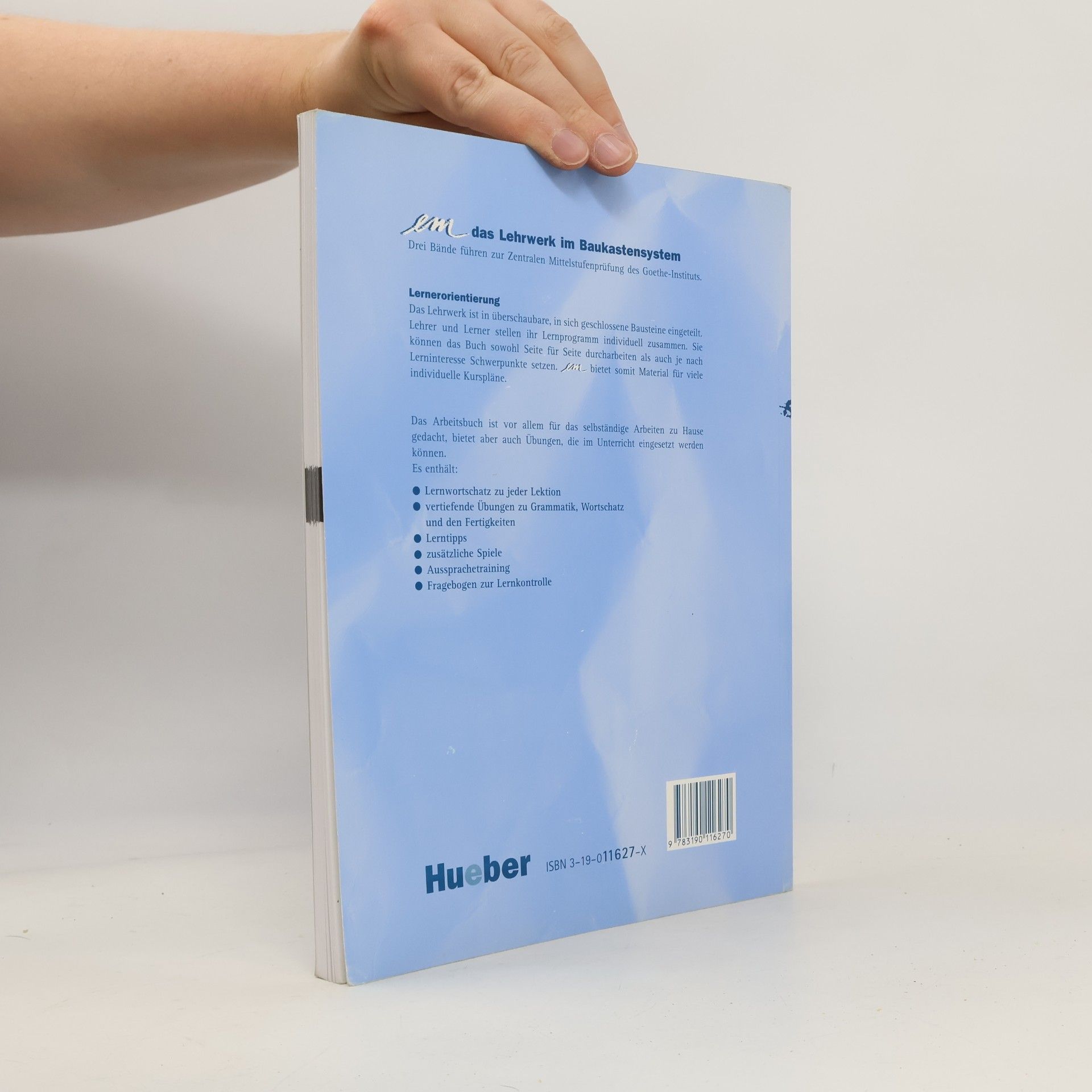 Susanne Schwalb Em-Brückenkurs : Deutsch als Fremdsprache für die Mittelstufe. Arbeitsbuch
