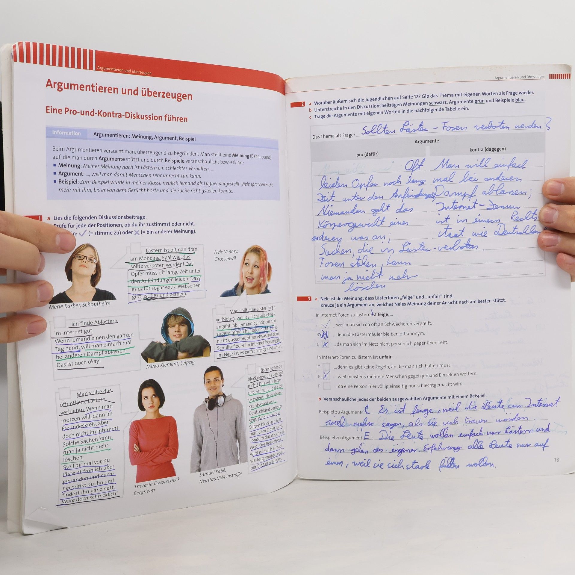 Andrea Wagener Deutschbuch 7. Schuljahr. Arbeitsheft mit Lösungen. Gymnasium Rheinland-Pfalz