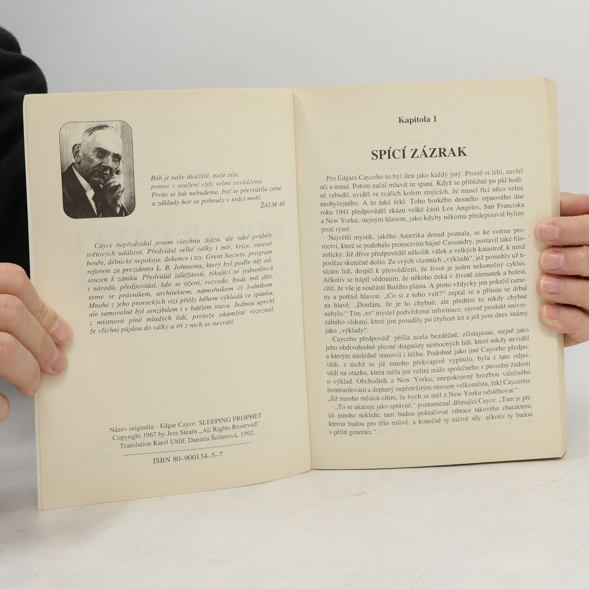Jess Stearn Edgar Cayce. Spící prorok