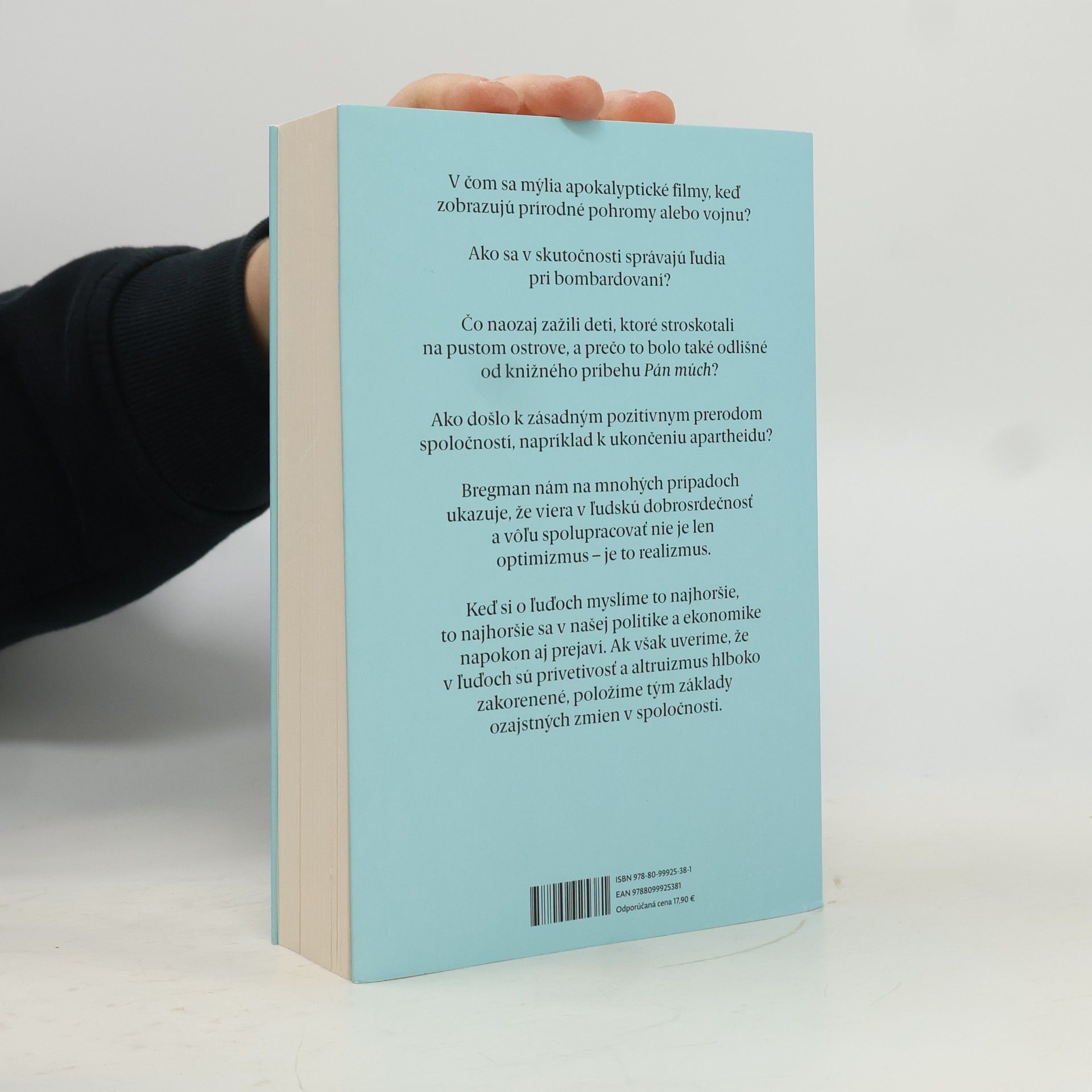 Rutger Bregman Ľudskosť. Optimistická história človeka
