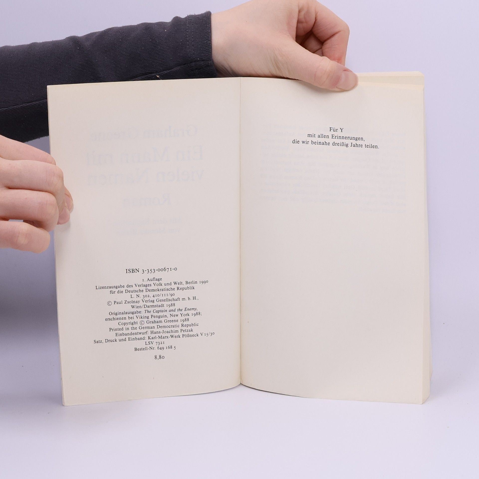Graham Greene Ein Mann mit vielen Namen