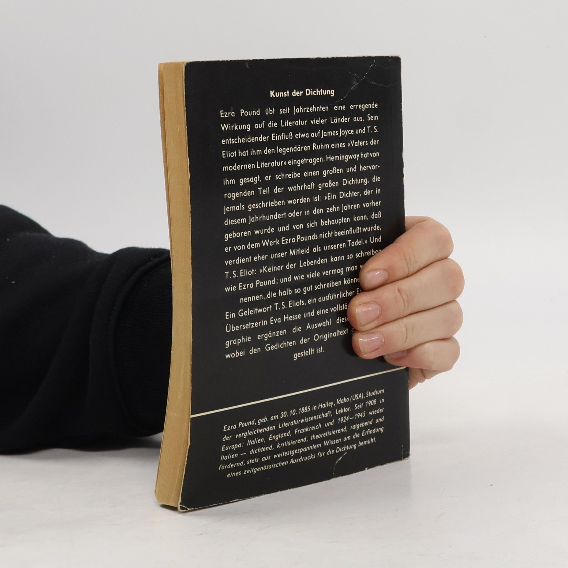 Ezra Pound Dichtung und Prosa