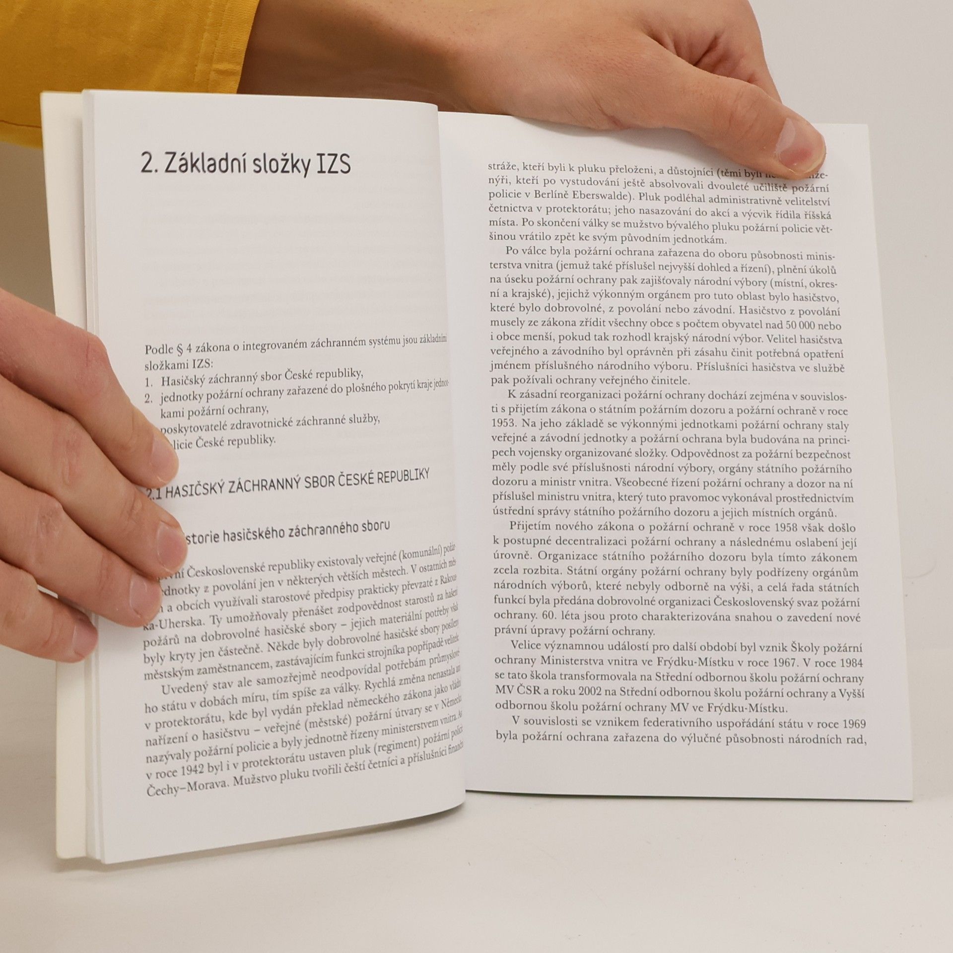 Miloš Fiala Integrovaný záchranný systém ČR na počátku 21. století
