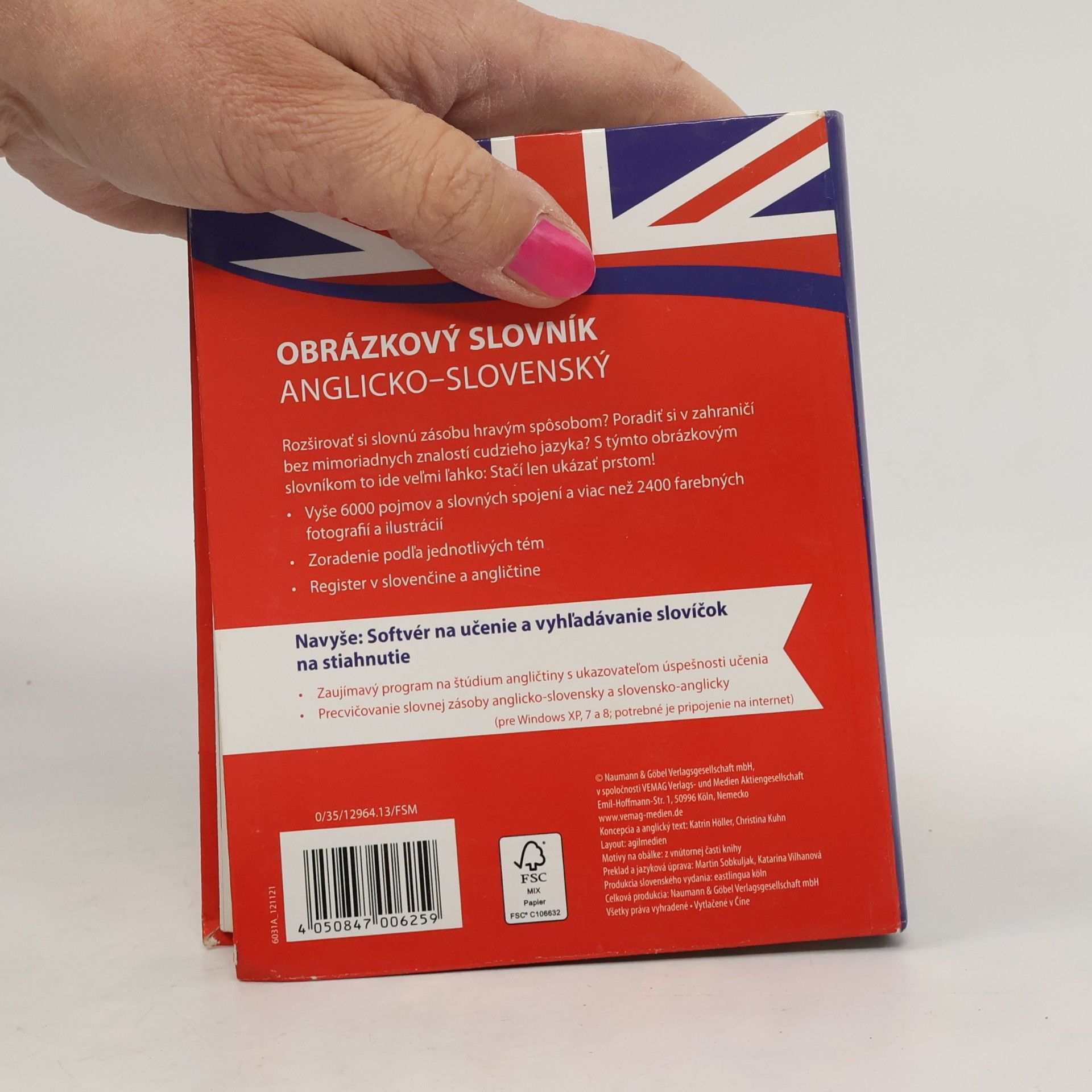 Autores varios Obrázkový slovník anglicko-slovenský