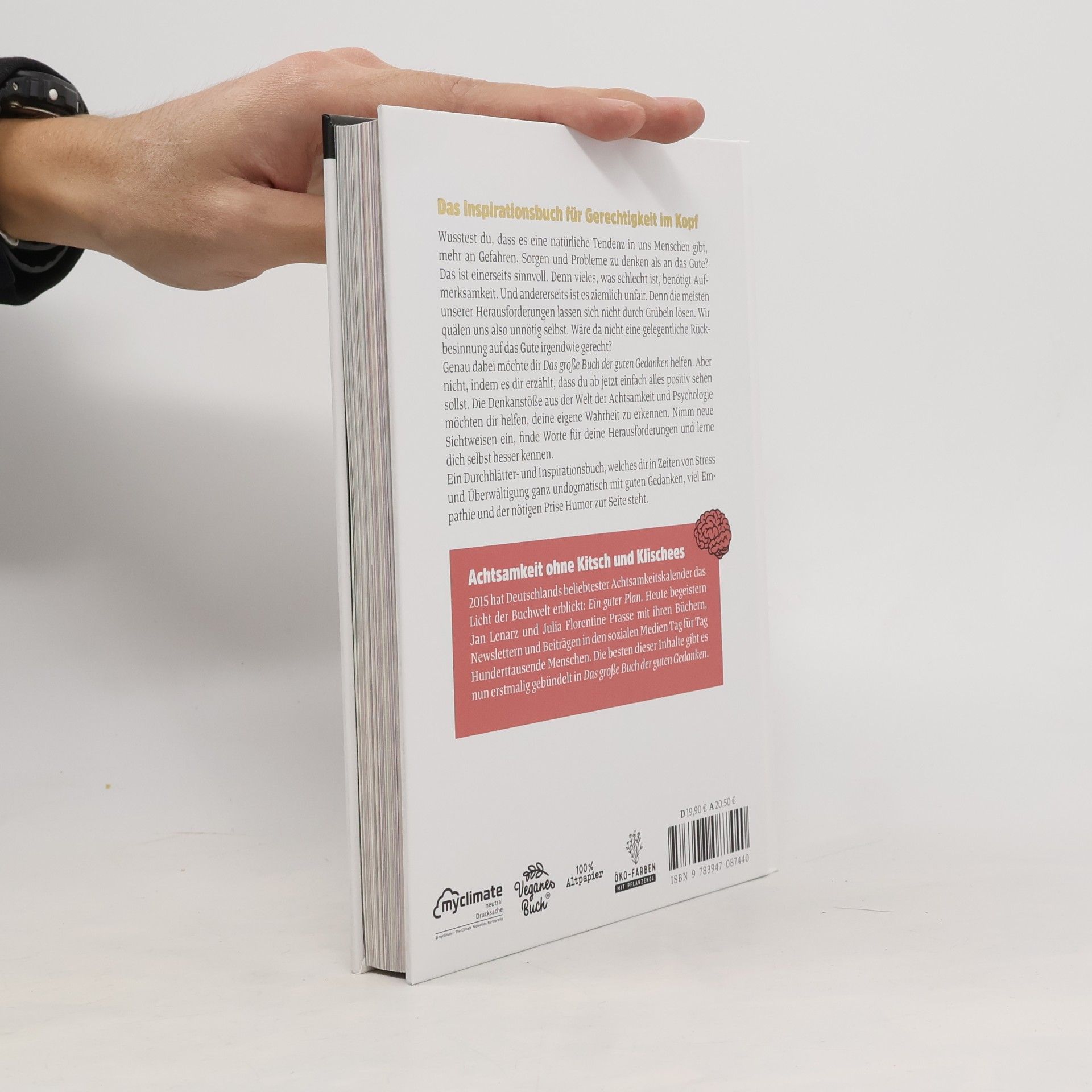 Jan Lenarz Das große Buch der guten Gedanken