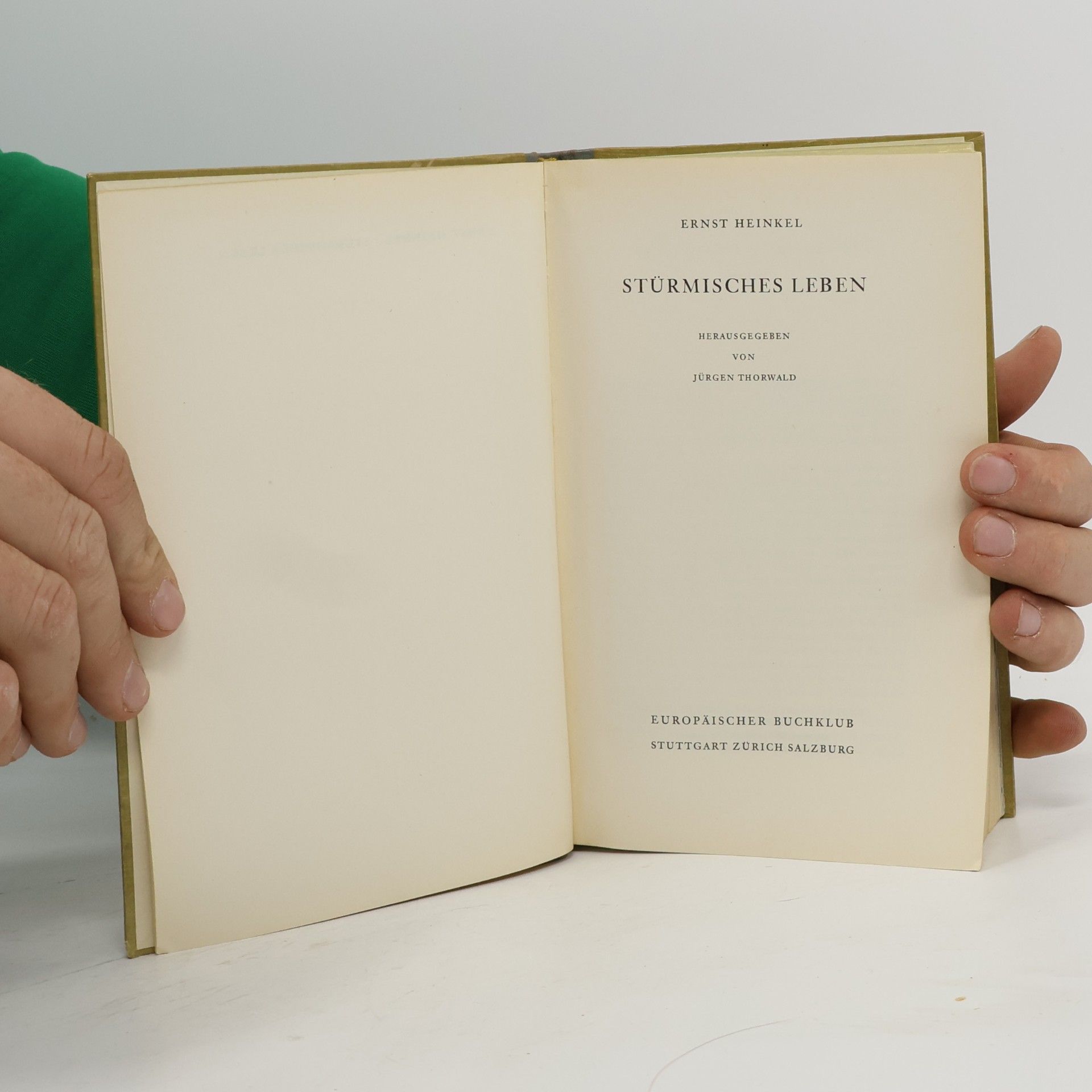 Ernst Heinkel Stürmisches Leben