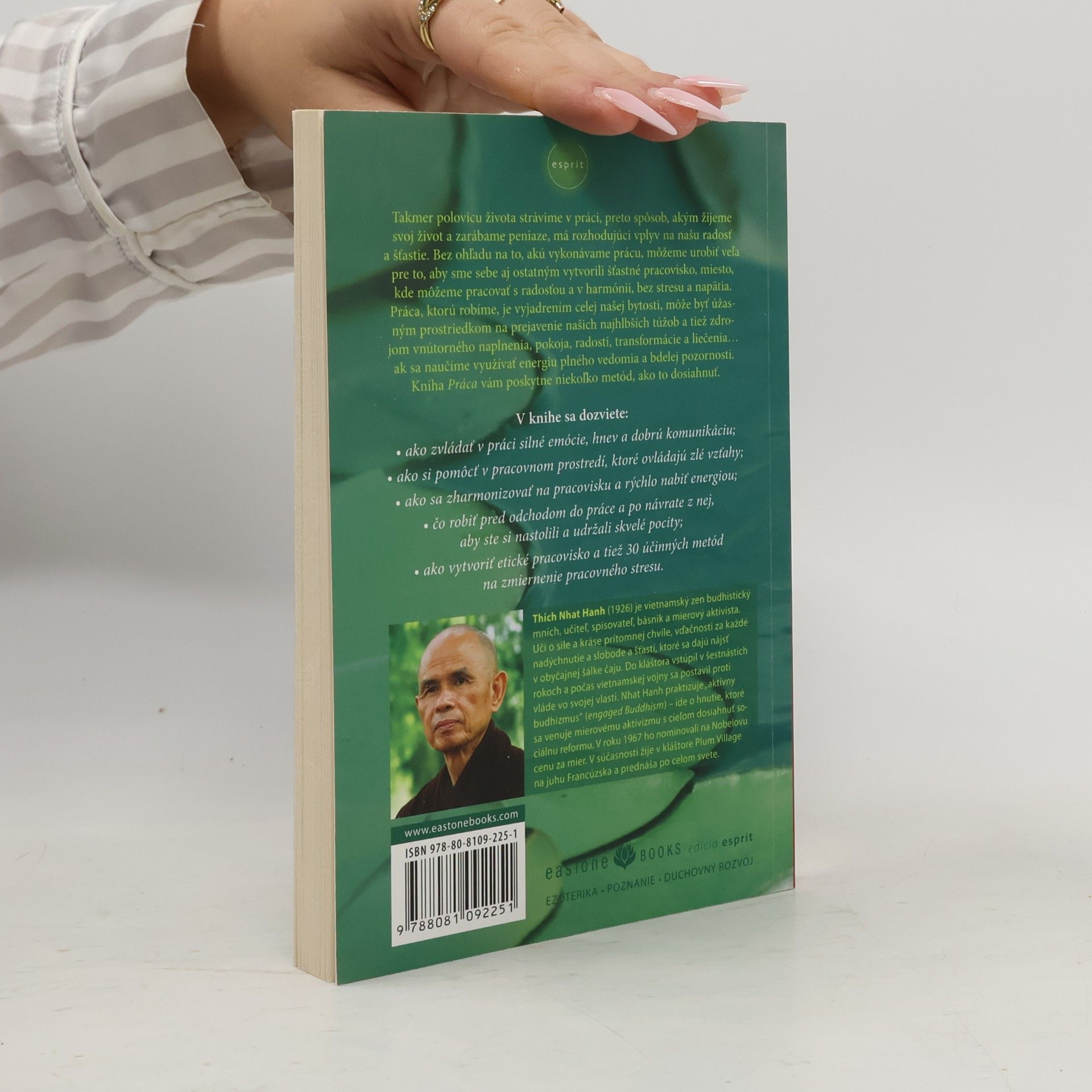 Thich Nhat Hanh Práca - Ako nájsť radosť a zmysel v každom momente
