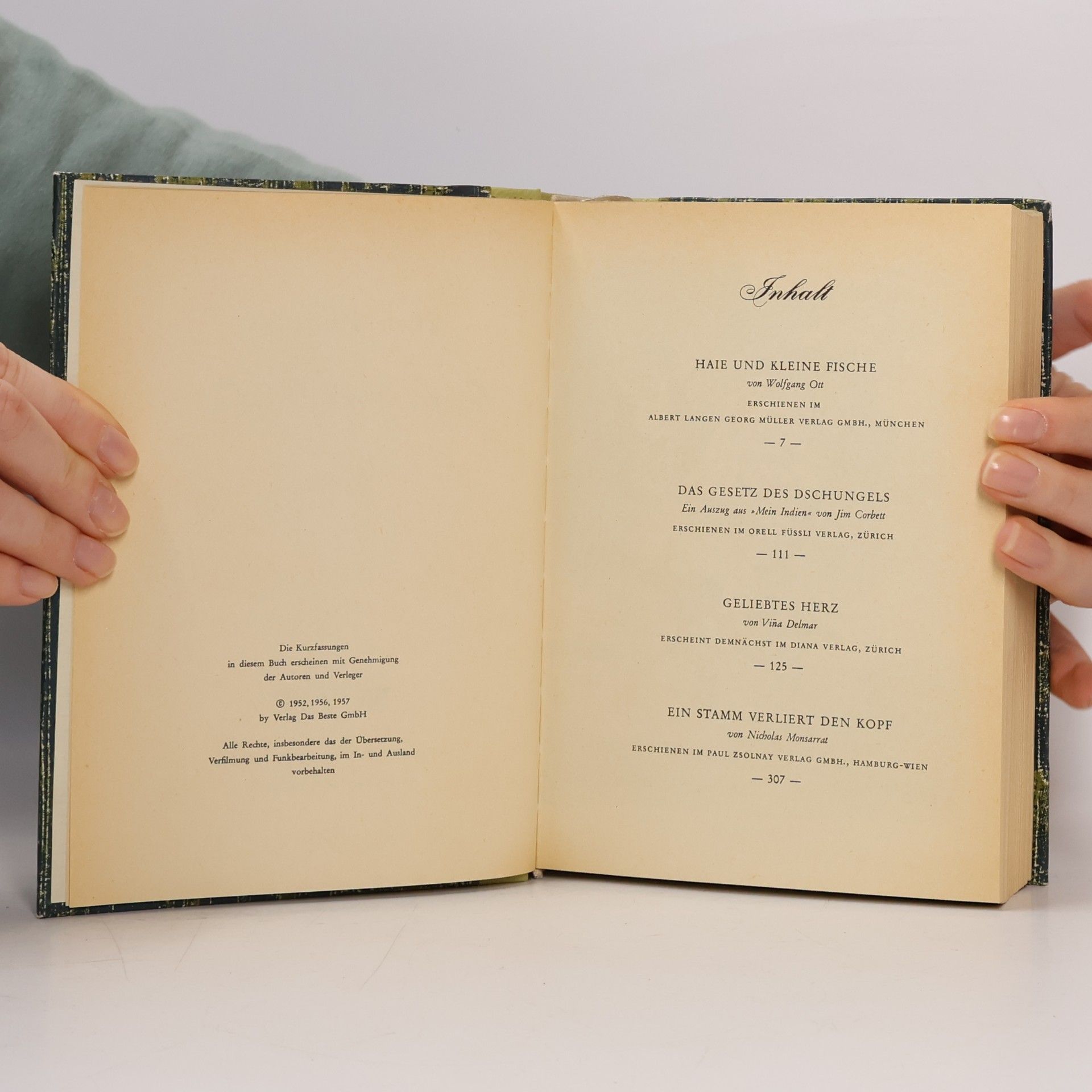 Jim Corbett Reader's Digest Auswahlbücher