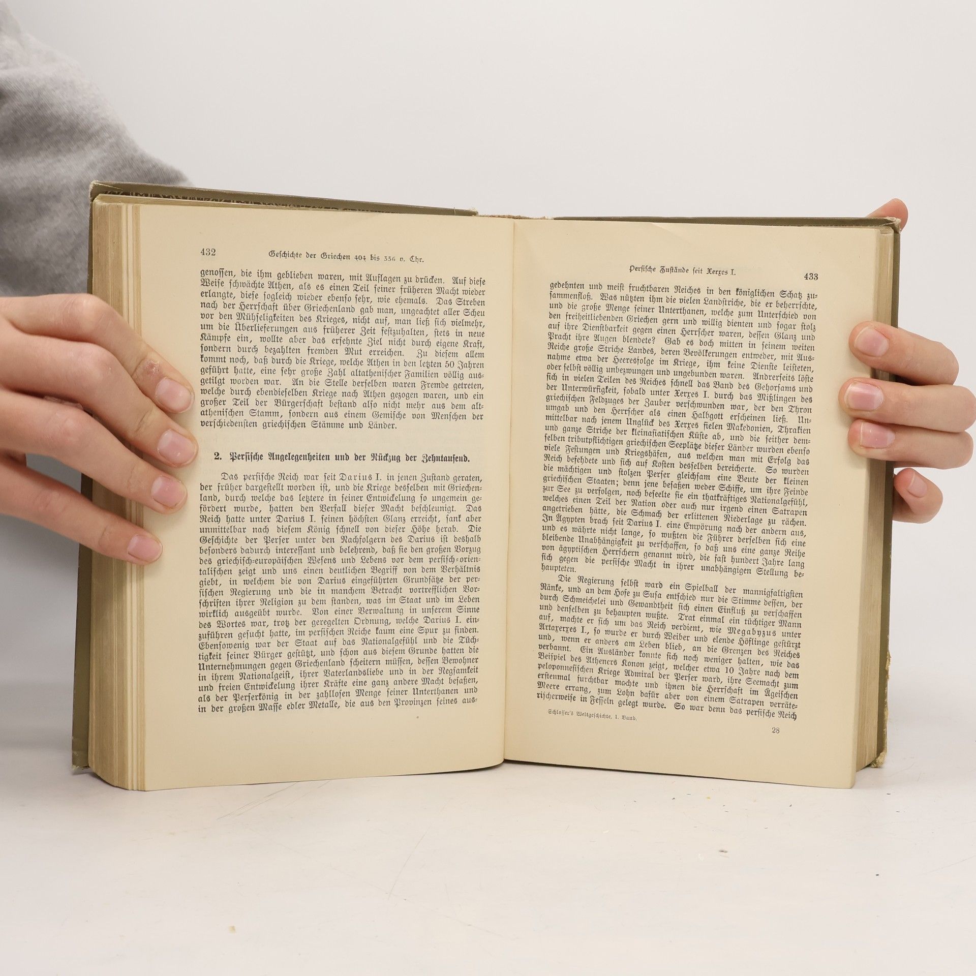 Christoph Friedrich Schlosser Schlossers Welt-Geschichte I-II