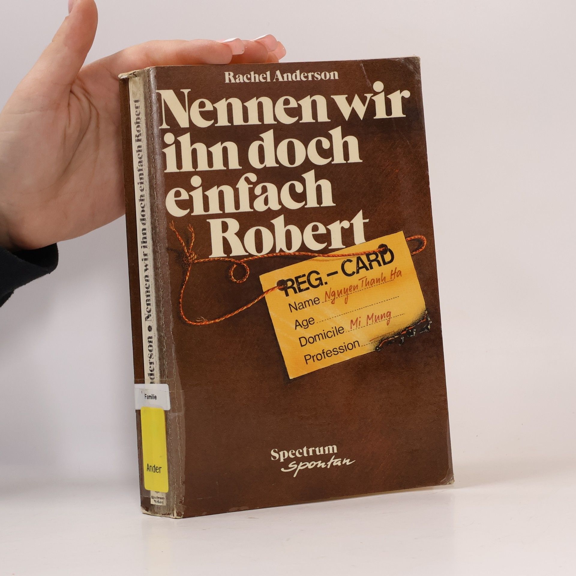 Nennen wir ihn doch einfach Robert