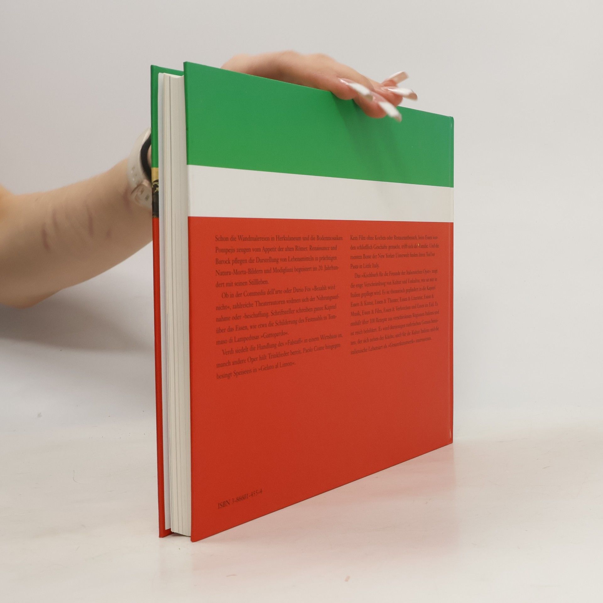 Giovanni Lazzeri Kochbuch für die Freunde der italienischen Oper
