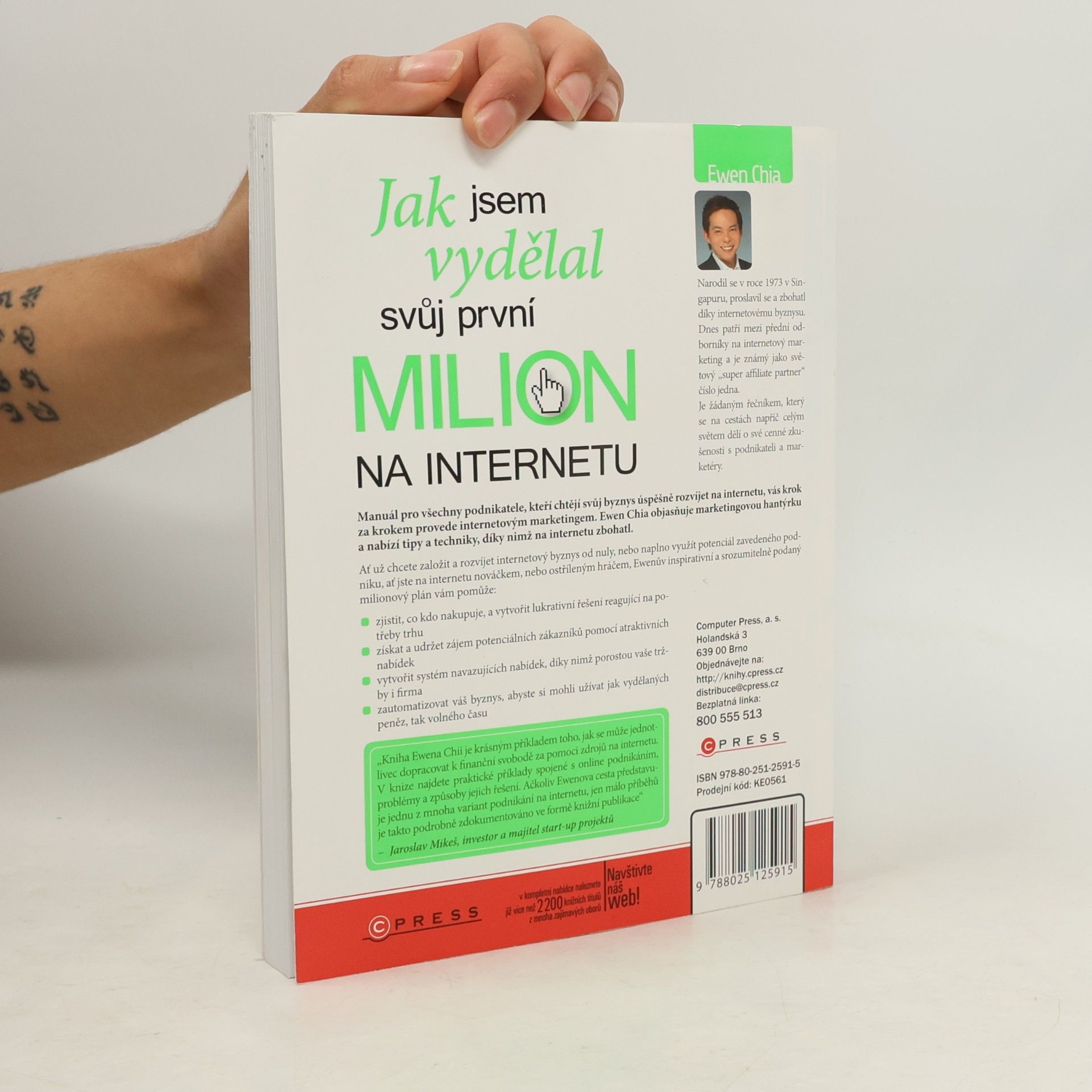 Ewen Chia Jak jsem vydělal svůj první milion na internetu