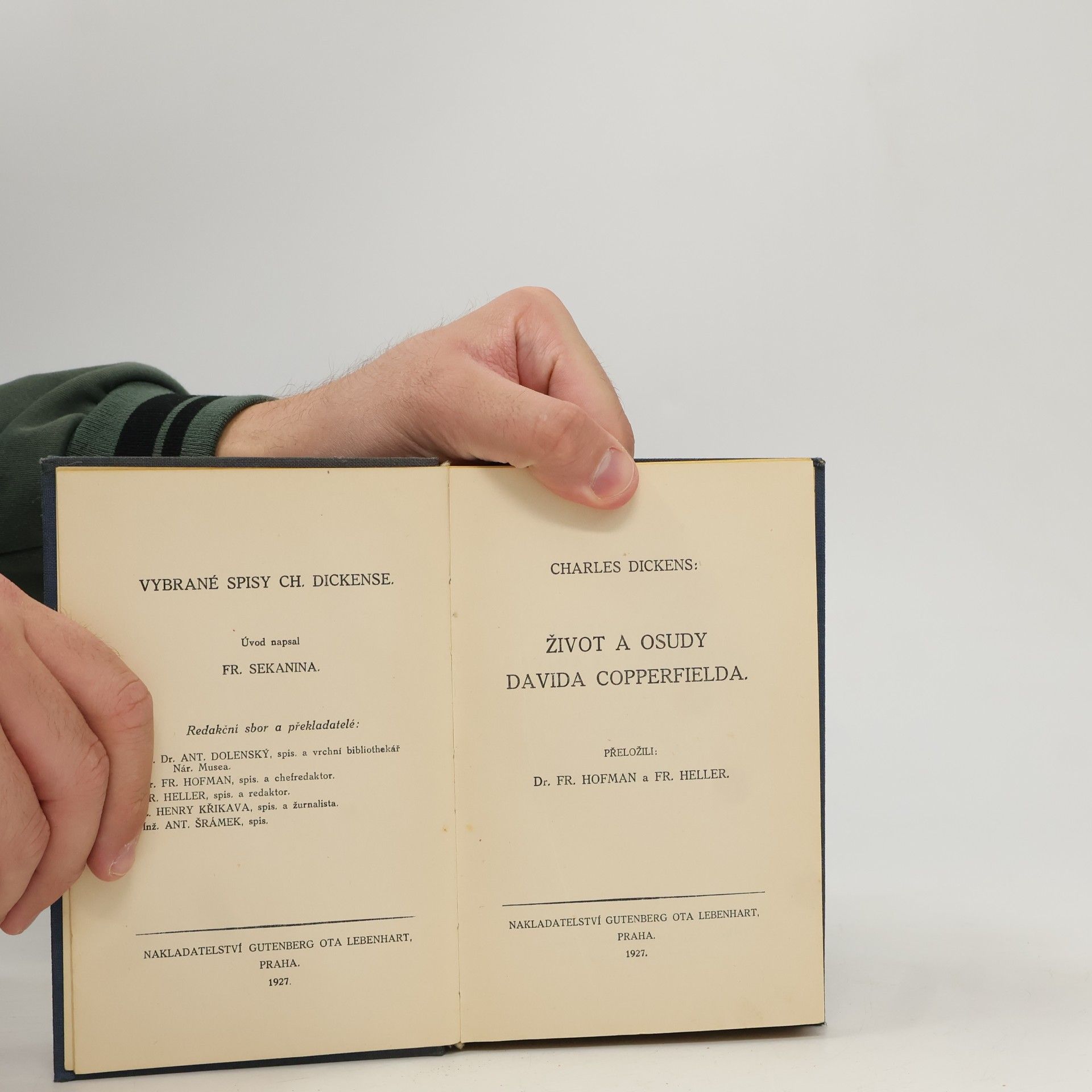 Charles Dickens Život a osudy Davida Copperfielda
