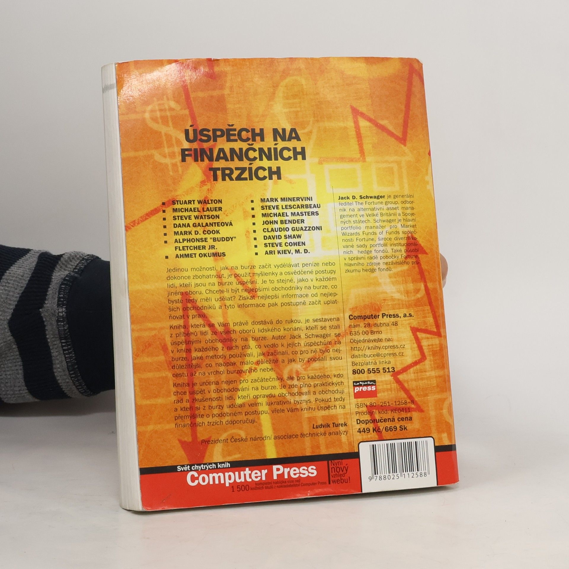 Jack D. Schwager Úspěch na finančních trzích