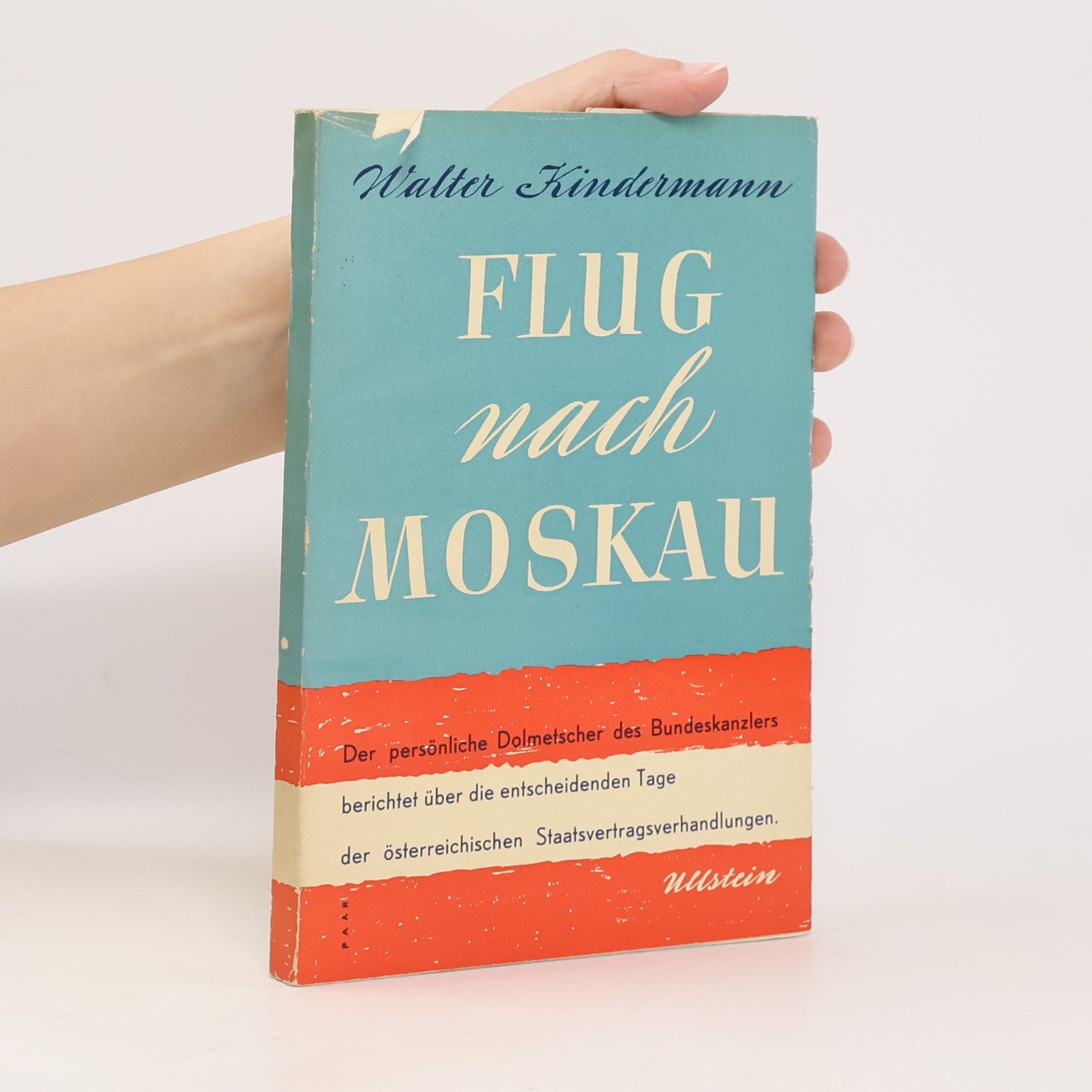 Walter Kindermann Flug nach Moskau.