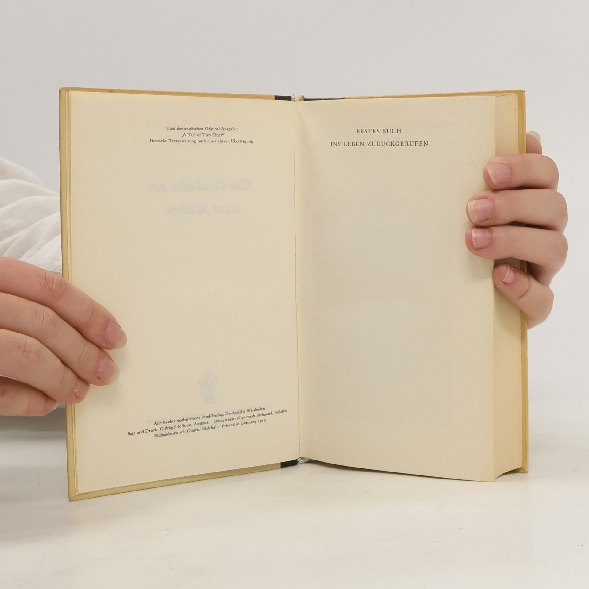 Charles Dickens Aus zwei Städten