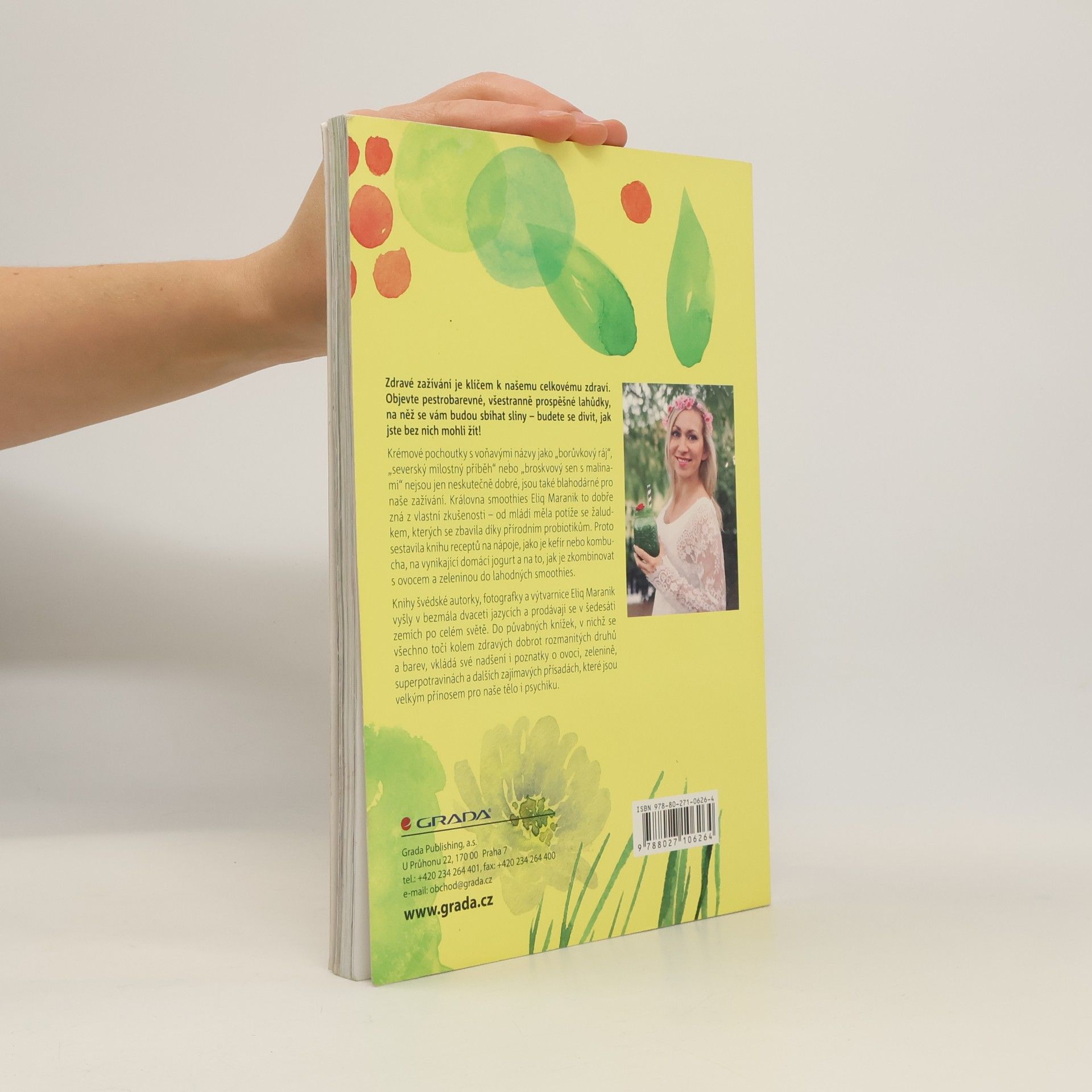 Helena Hartlová Probiotická smoothies: Recepty pro zdravé zažívání