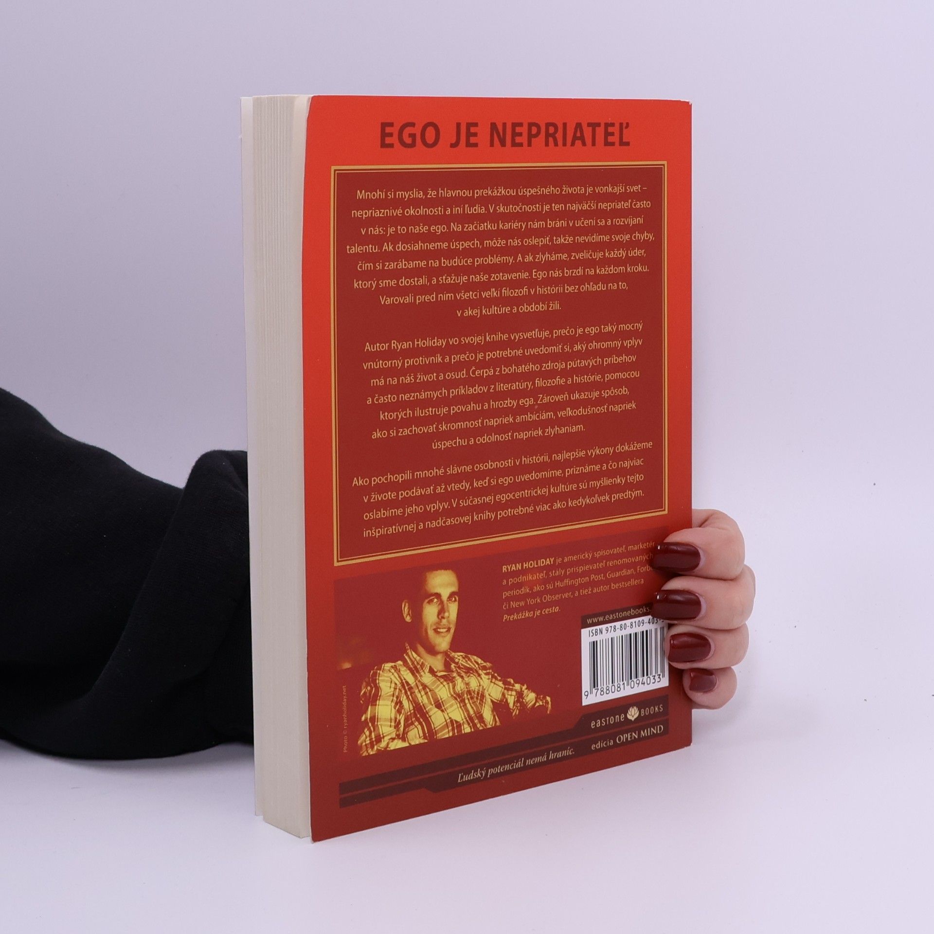 Ryan Holiday Ego je nepriateľ