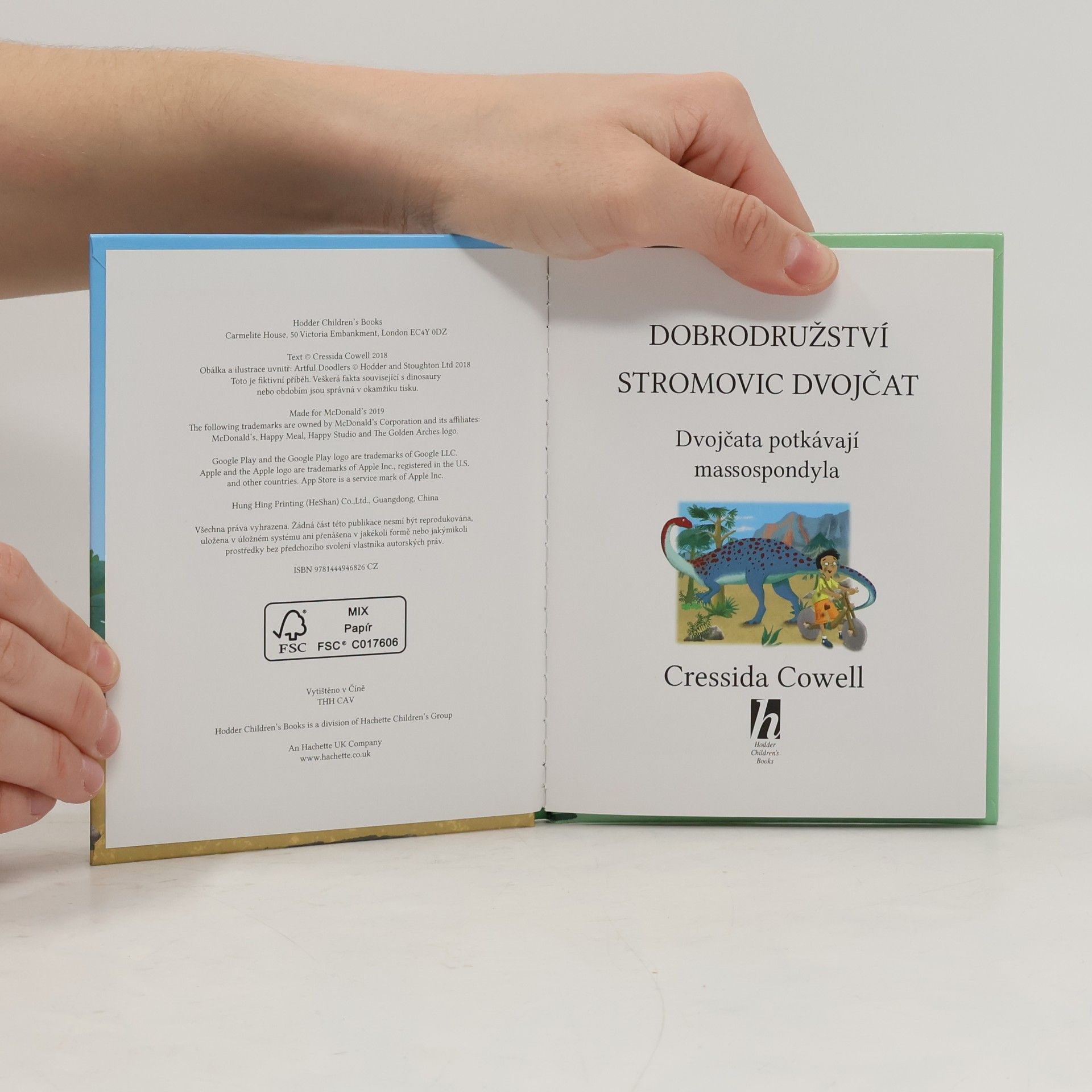 Cressida Cowell Dobrodružství Stromovic dvojčat 3