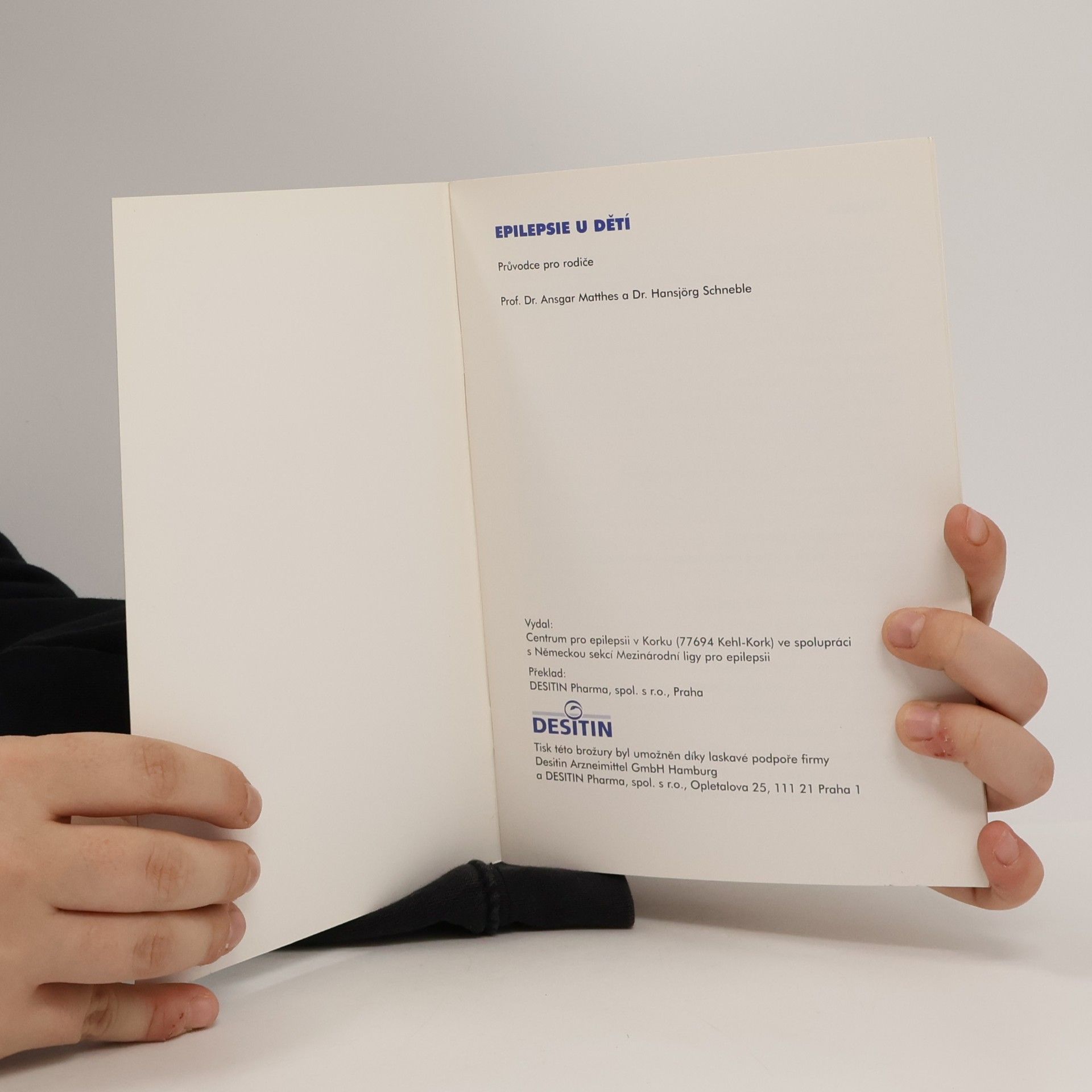 Various authors Naše dítě má záchvaty