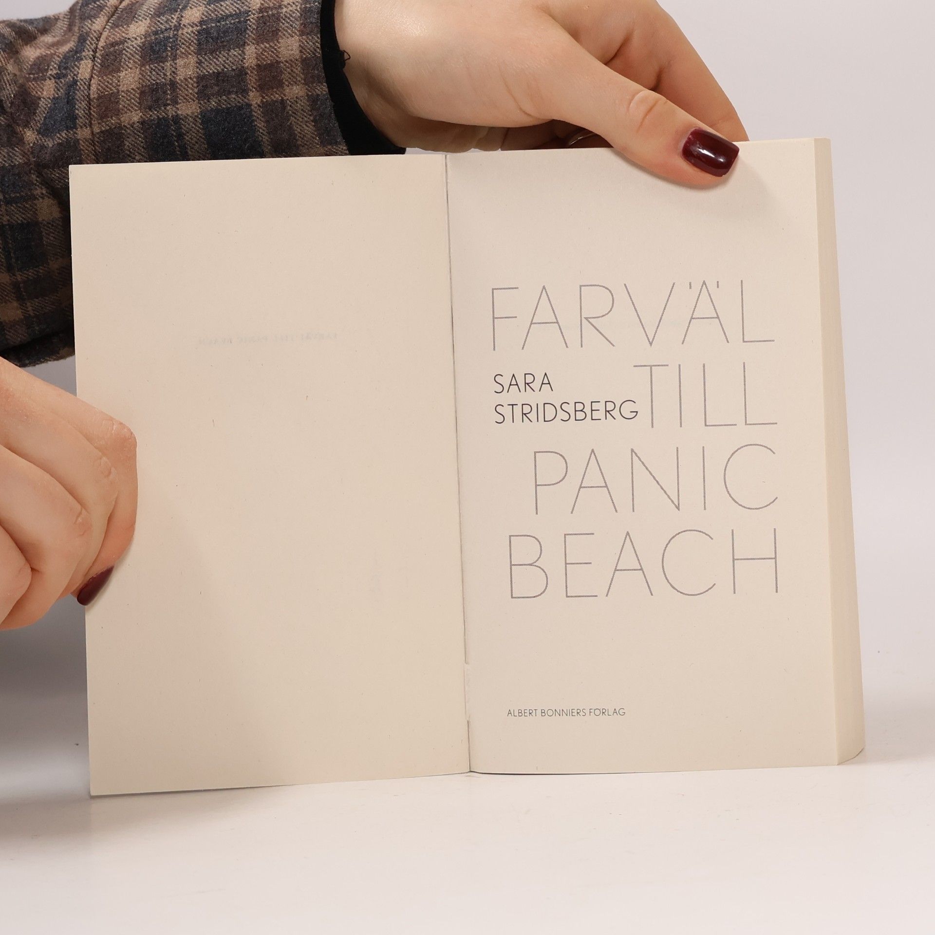 Sara Stridsberg Farväl till Panic Beach
