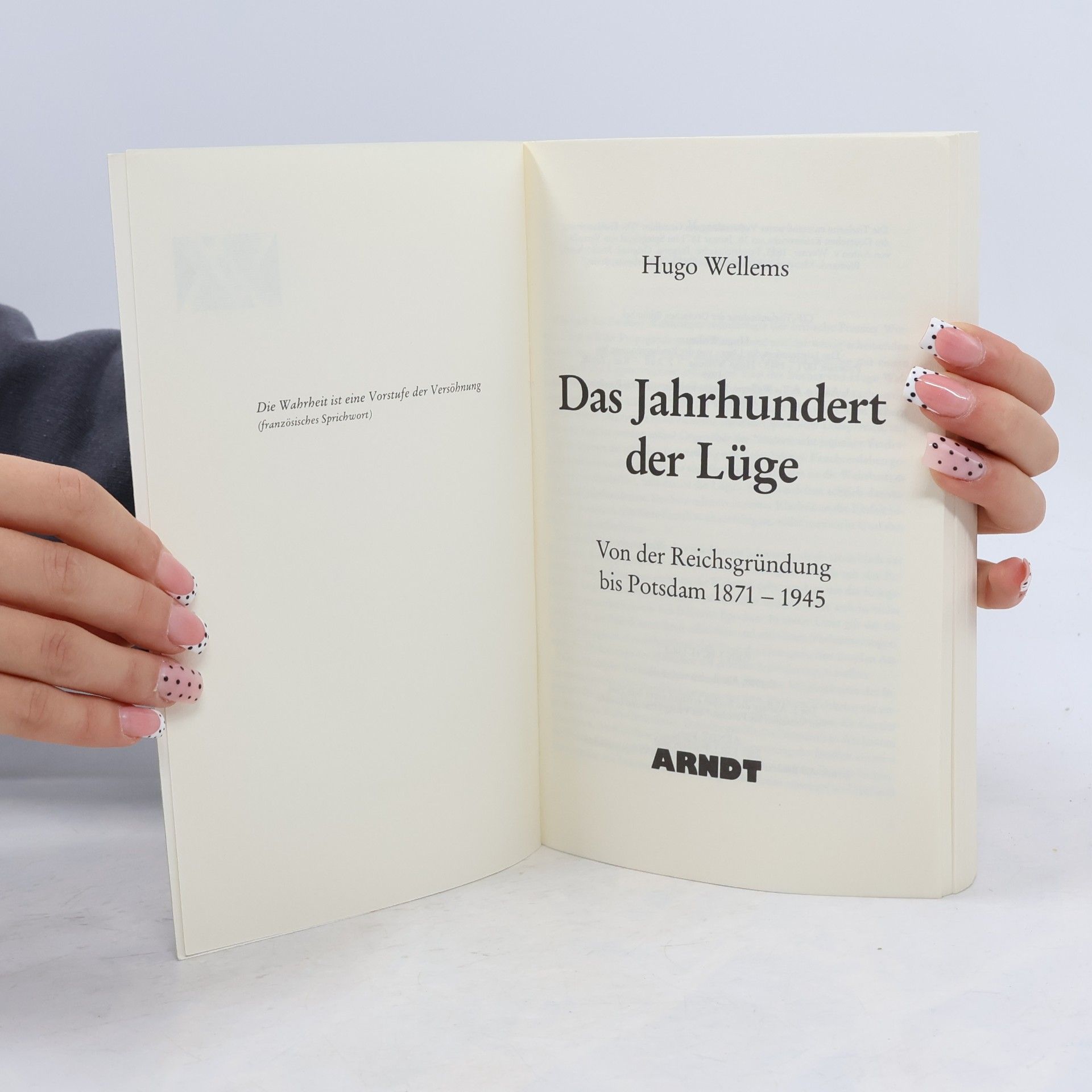 Hugo Wellems Das Jahrhundert der Lüge