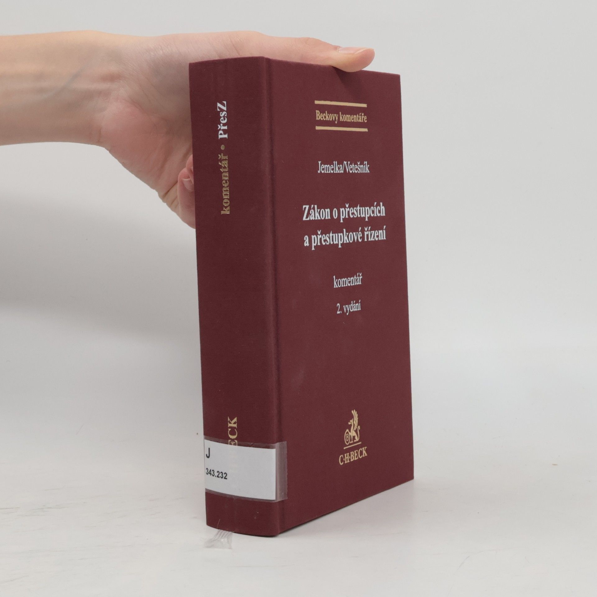 Zákon o přestupcích a přestupkové řízení - komentář