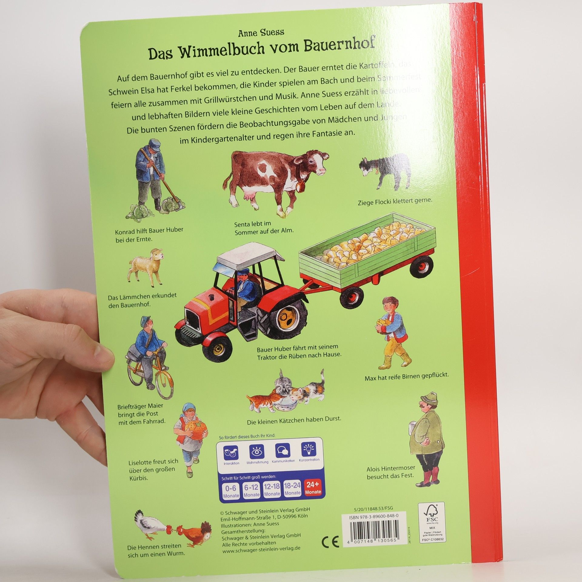 Anne Suess Das Wimmelbuch vom Bauernhof