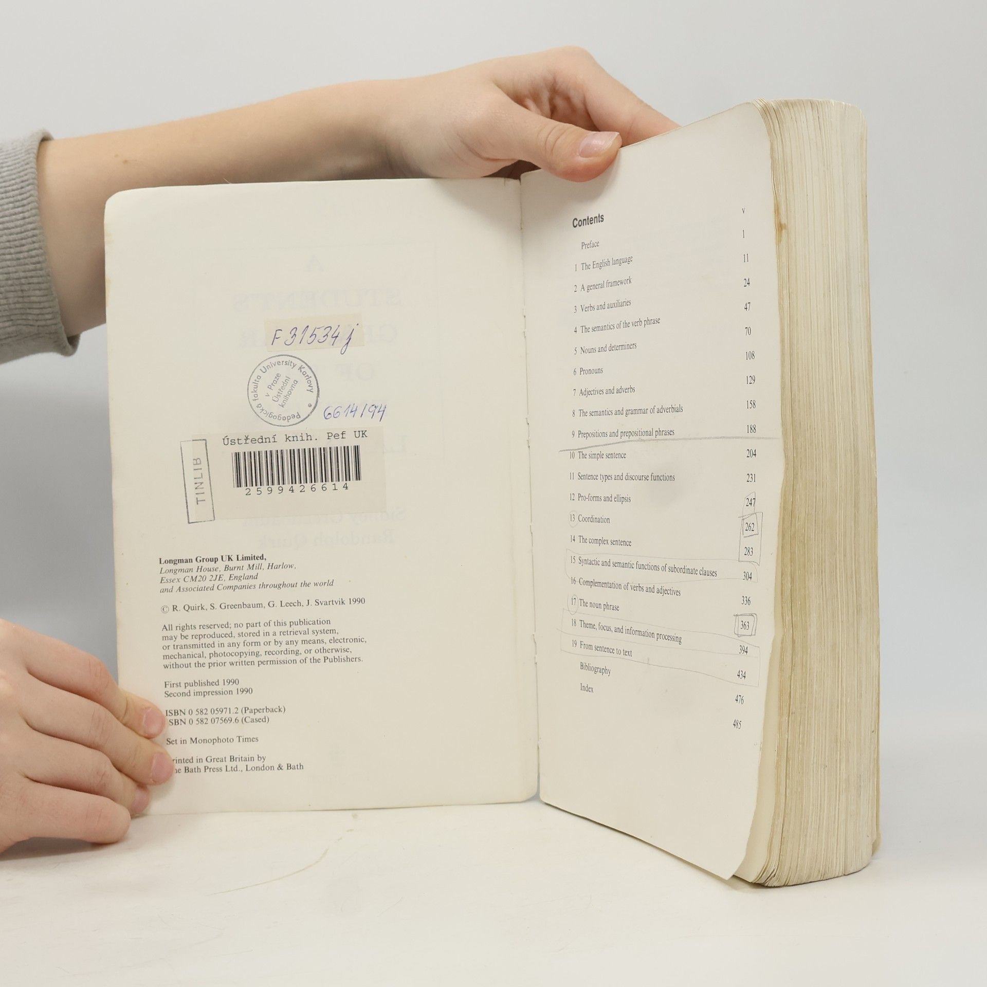 Sidney Greenbaum A student's grammar of the English language