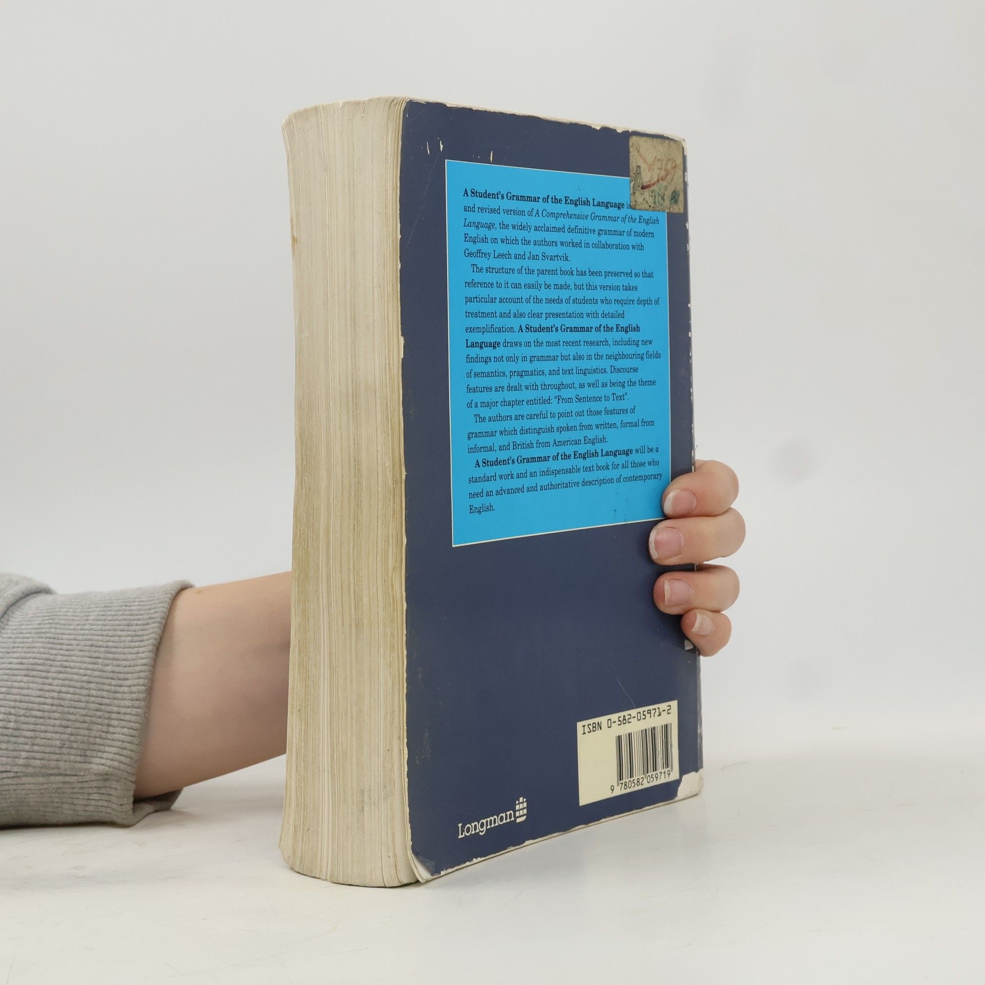 Sidney Greenbaum A student's grammar of the English language