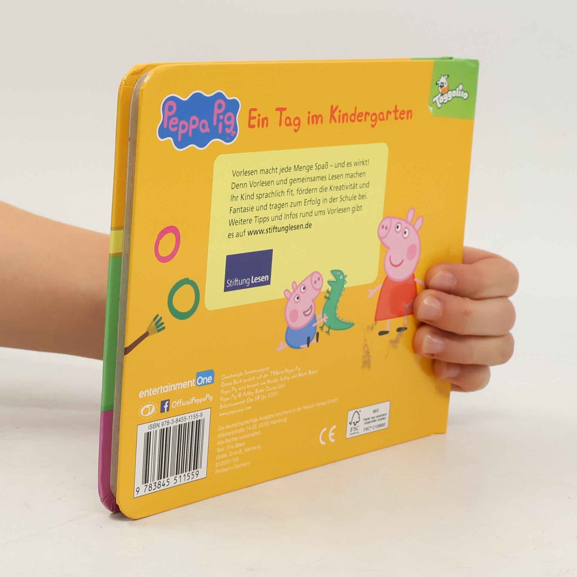 Autores varios Peppa Pig - Ein Tag im Kindergarten