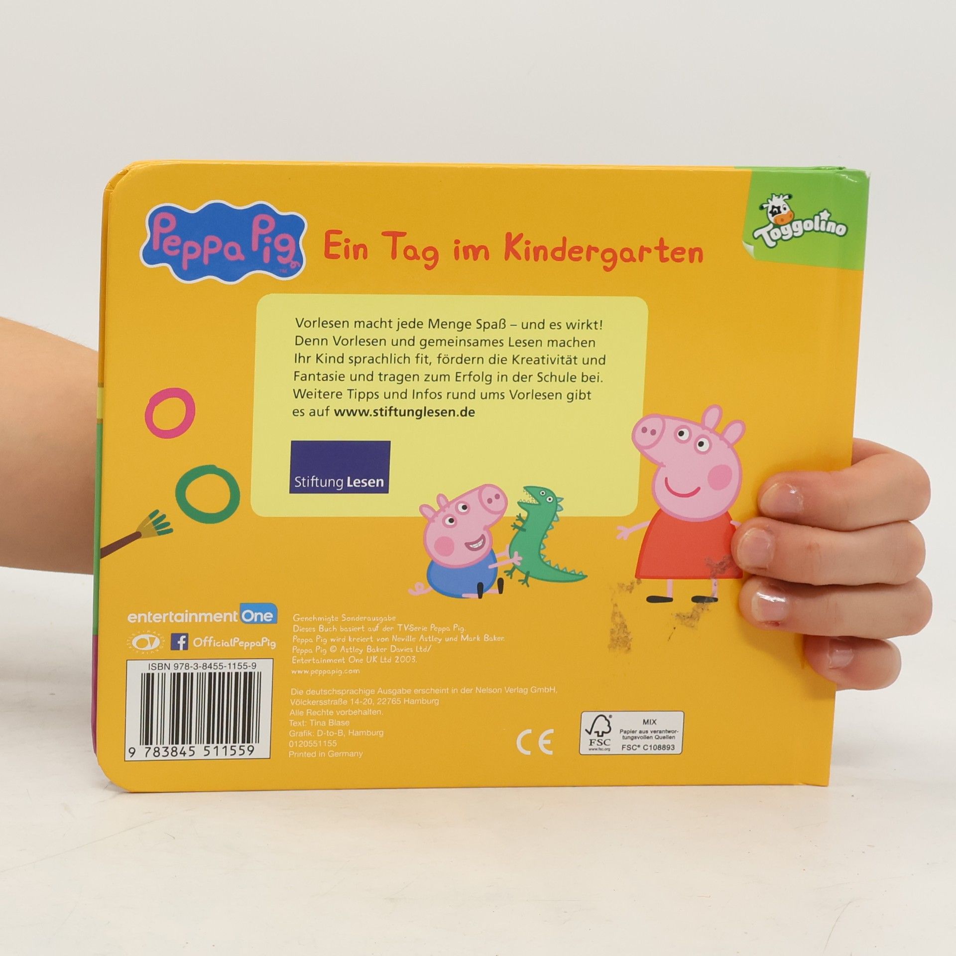 Autores varios Peppa Pig - Ein Tag im Kindergarten