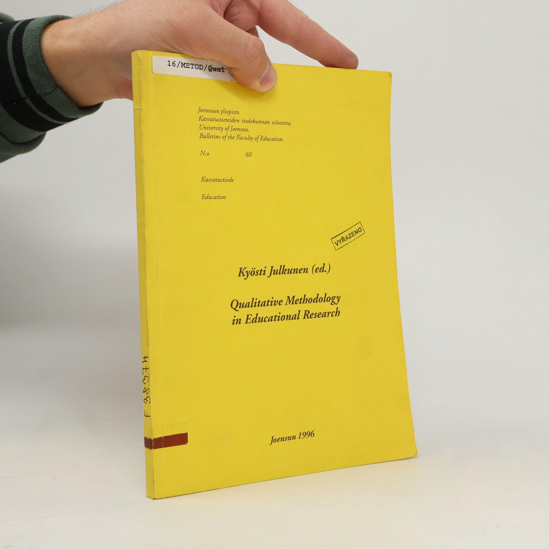 Qualitative Methodology in Educational Research 60