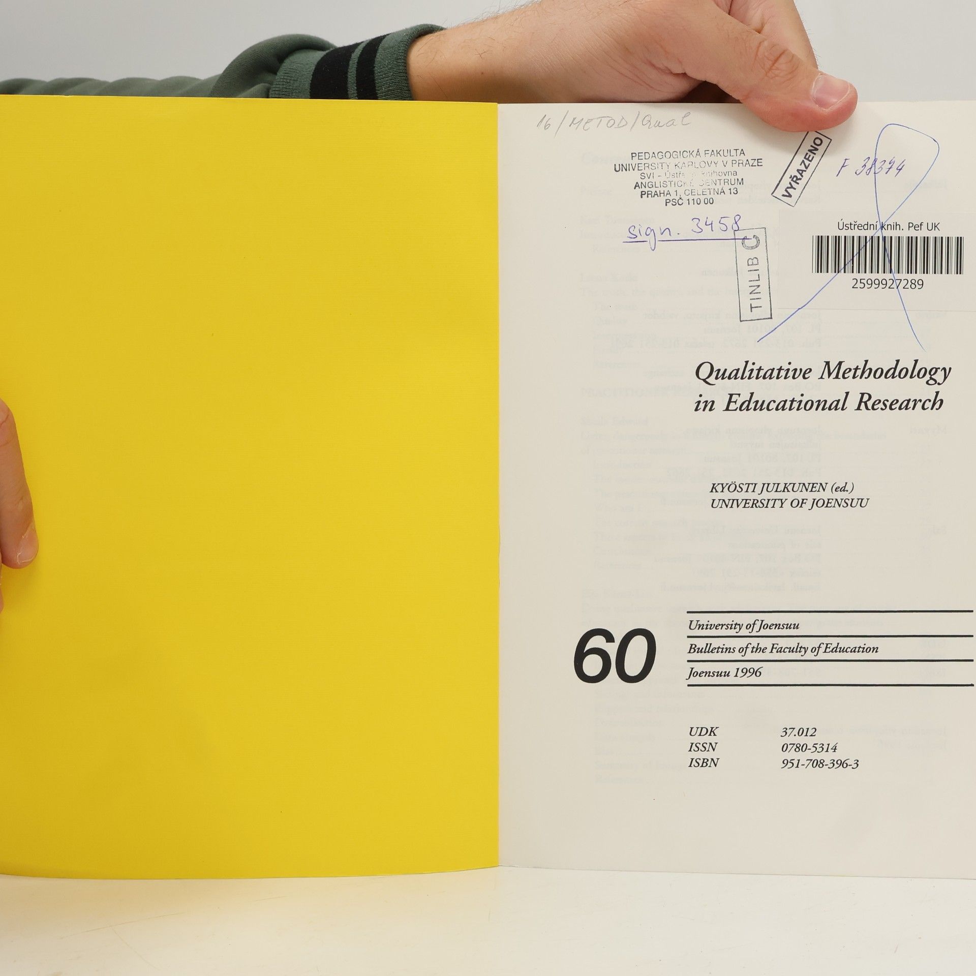 Kyösti Julkunen Qualitative Methodology in Educational Research 60