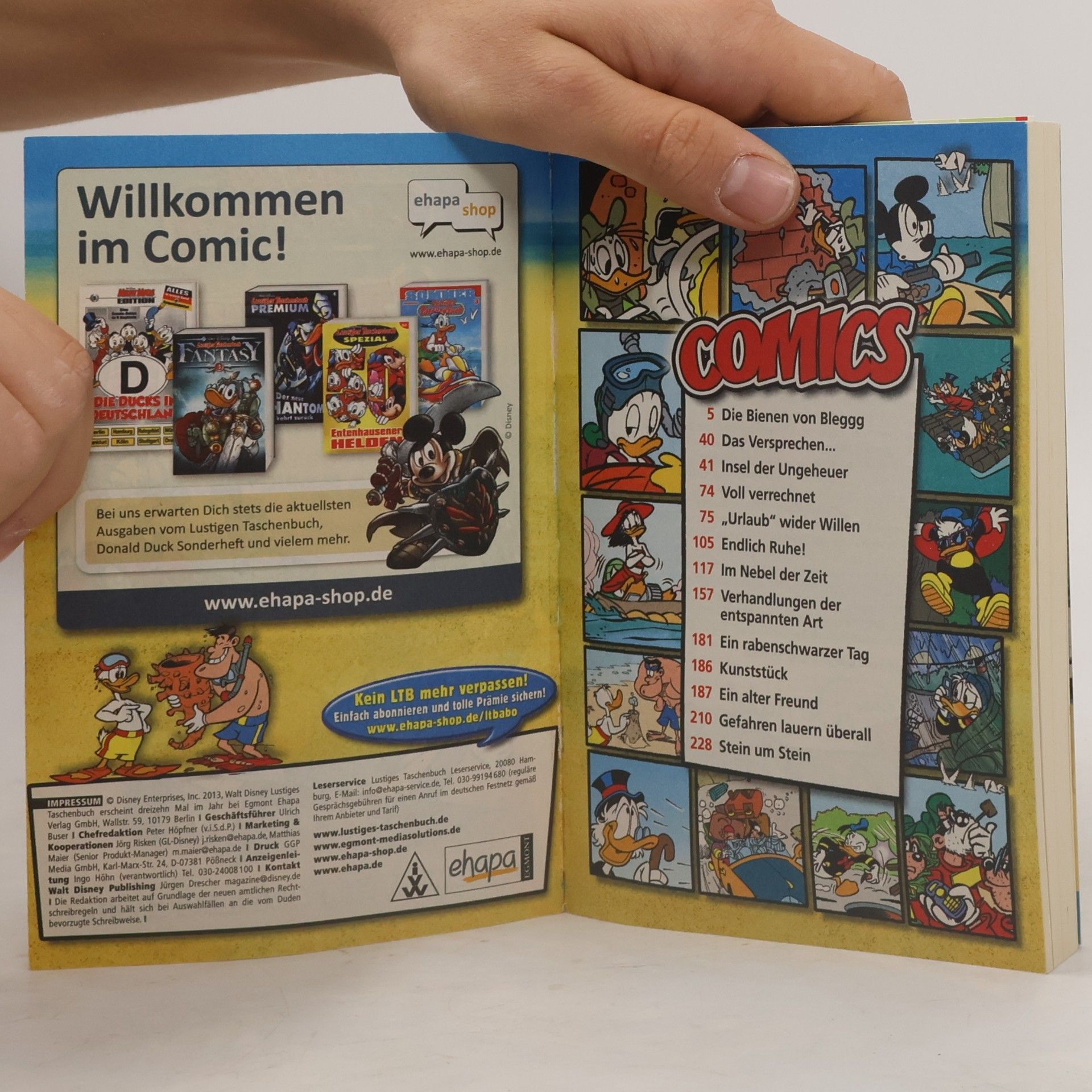 Walt Disney Lustiges Taschenbuch 444