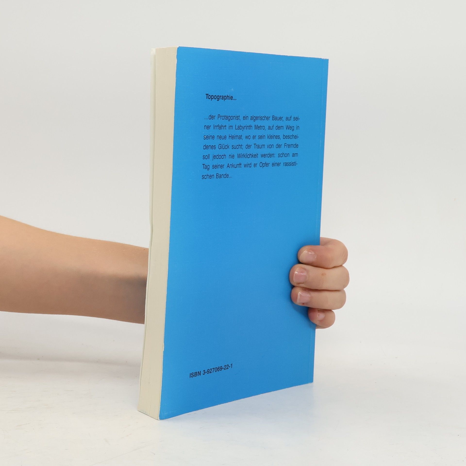 Rachid Boudjedra Topographie