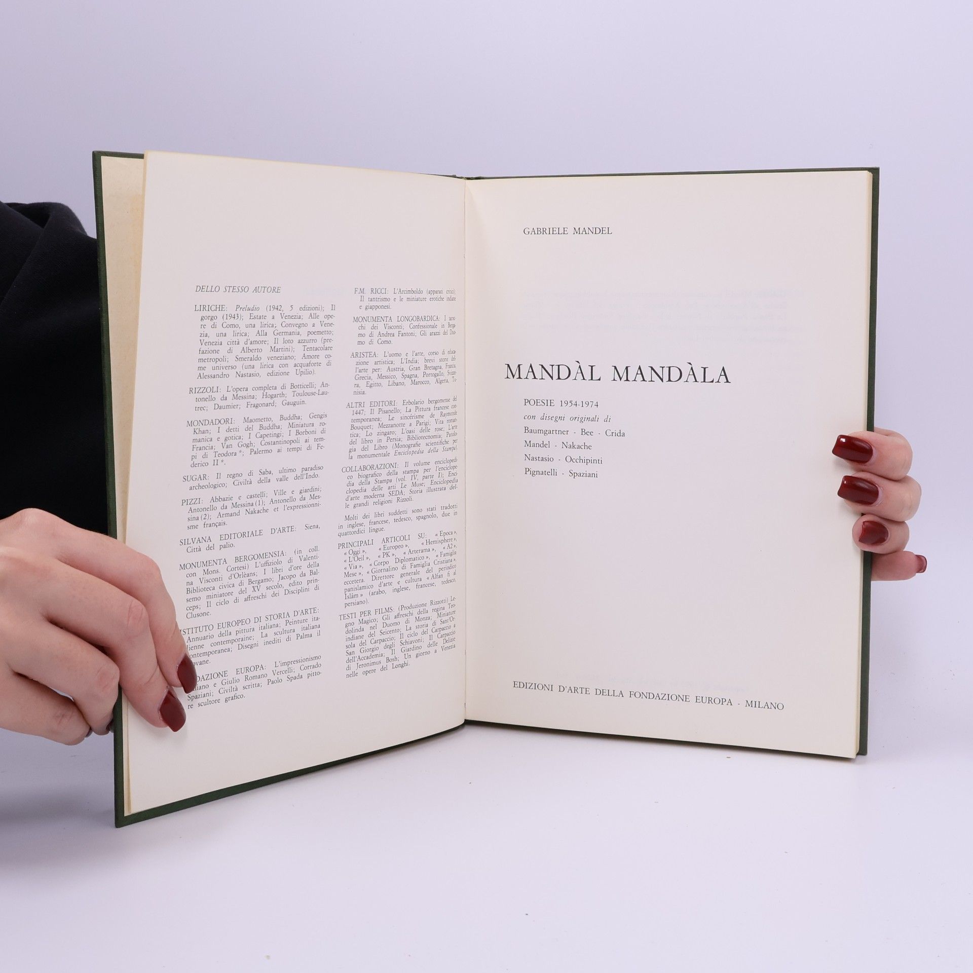 Gabriel Mandel Mandal Mandala. Poesie 1954-1974