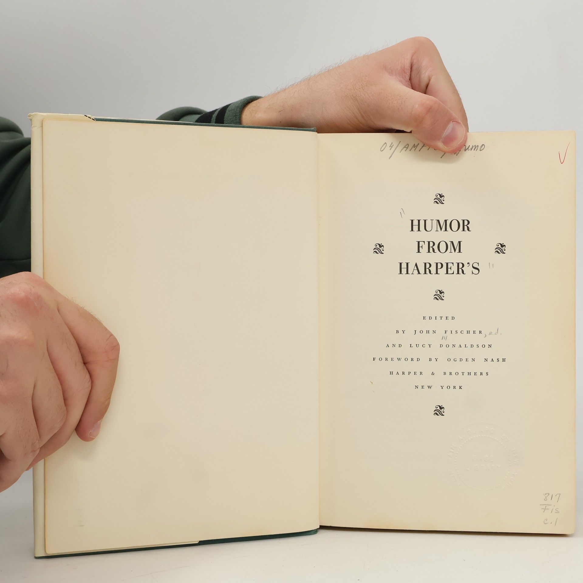 Various authors Humor from Harper's