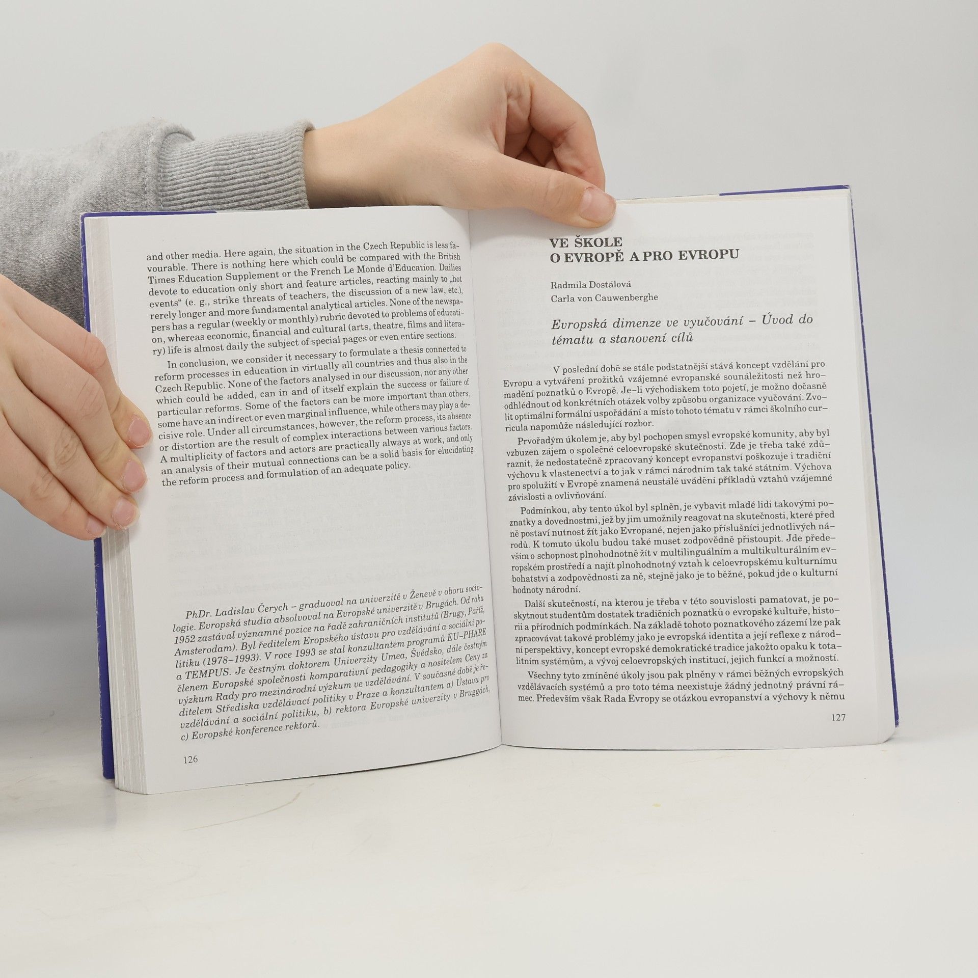 Various authors Evropská dimenze ve vzdělávání a v přípravě učitelů
