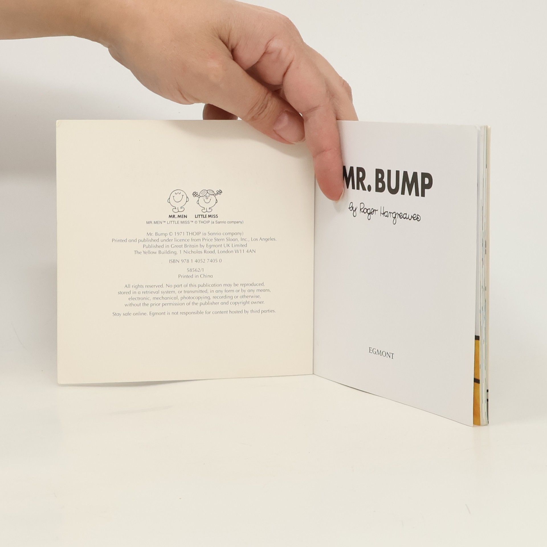 Roger Hargreaves Mr. Bump 6